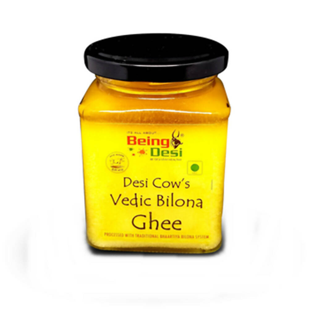 Being Desi Cow Vedic Bilona A2 Ghee | A2 Desi Cow Ghee | Certified Organic Ghee 