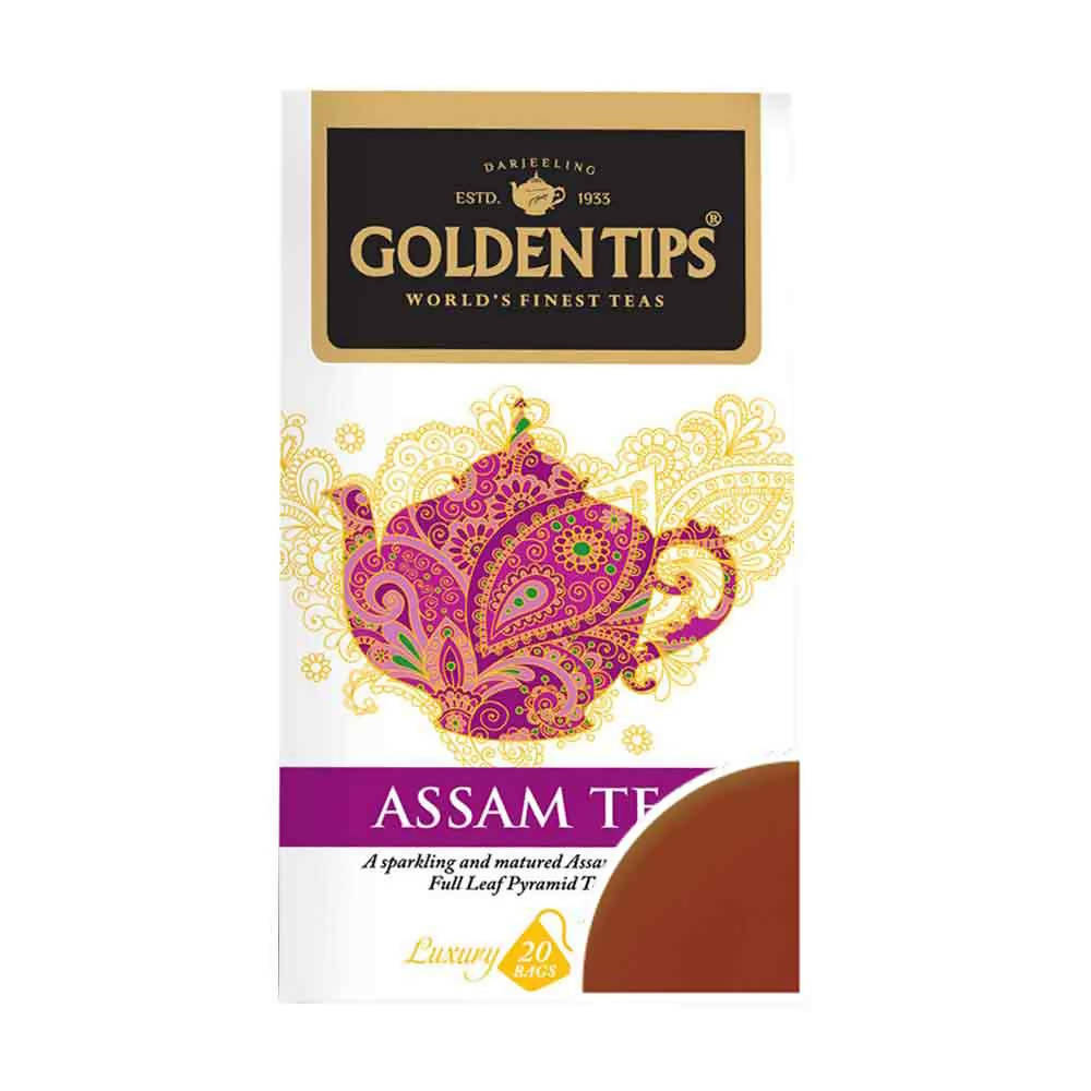 Golden Tips Full Leaf Pyramid - Tea Bags - Grab2buy