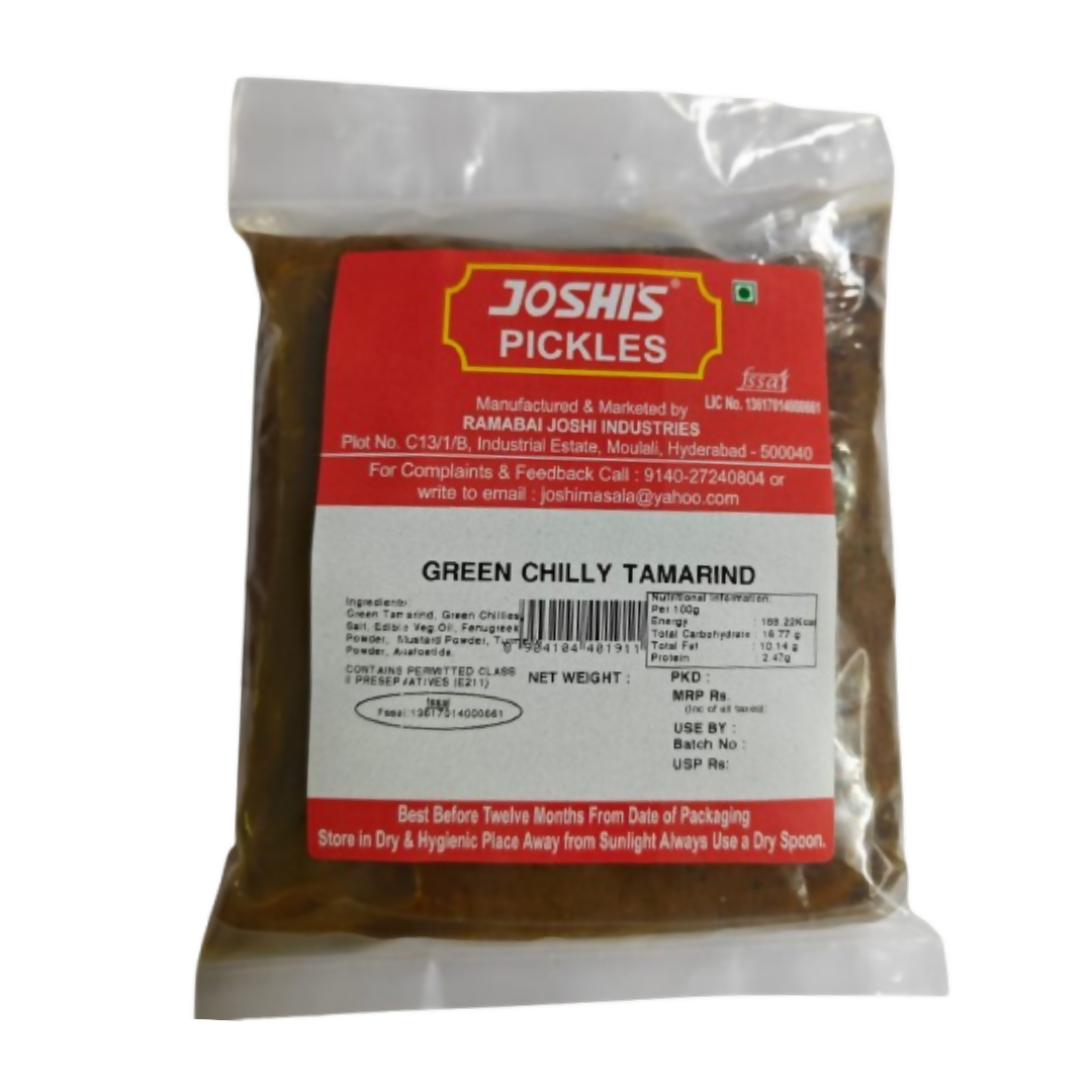 Joshi's Pickles Green Chilli Tamrind 