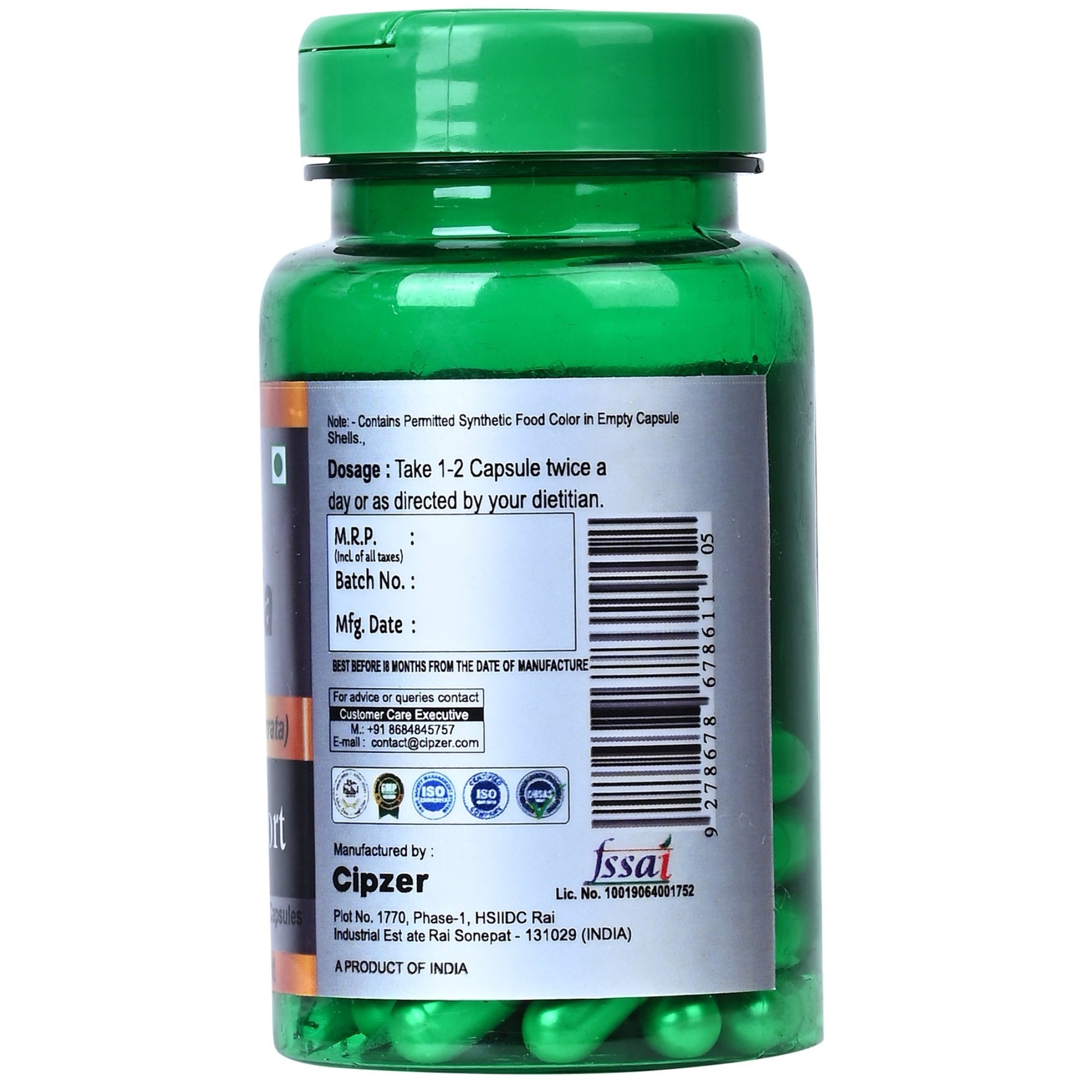 Cipzer Amla Immune Wellness Capsules 