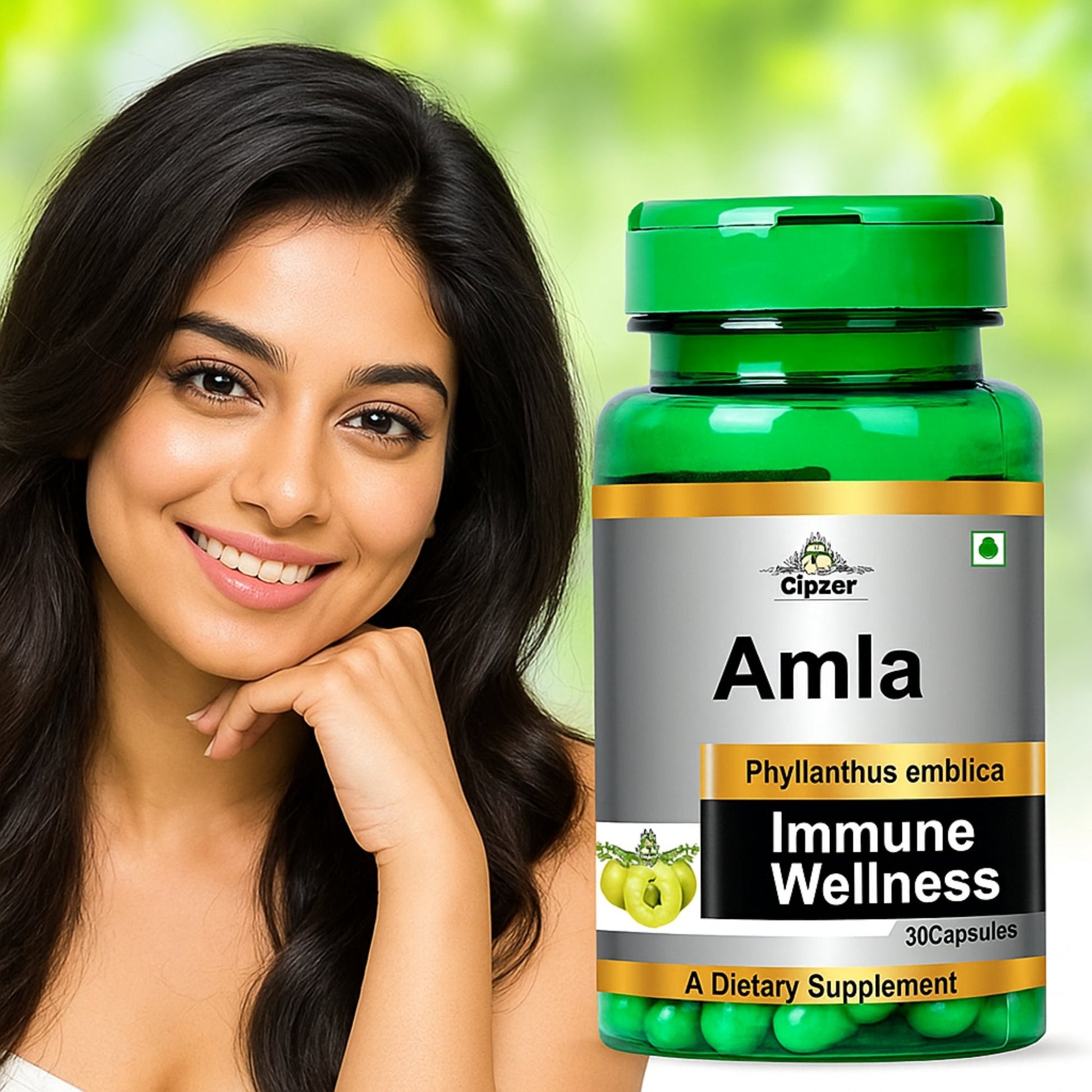 Cipzer Amla Immune Wellness Capsules 