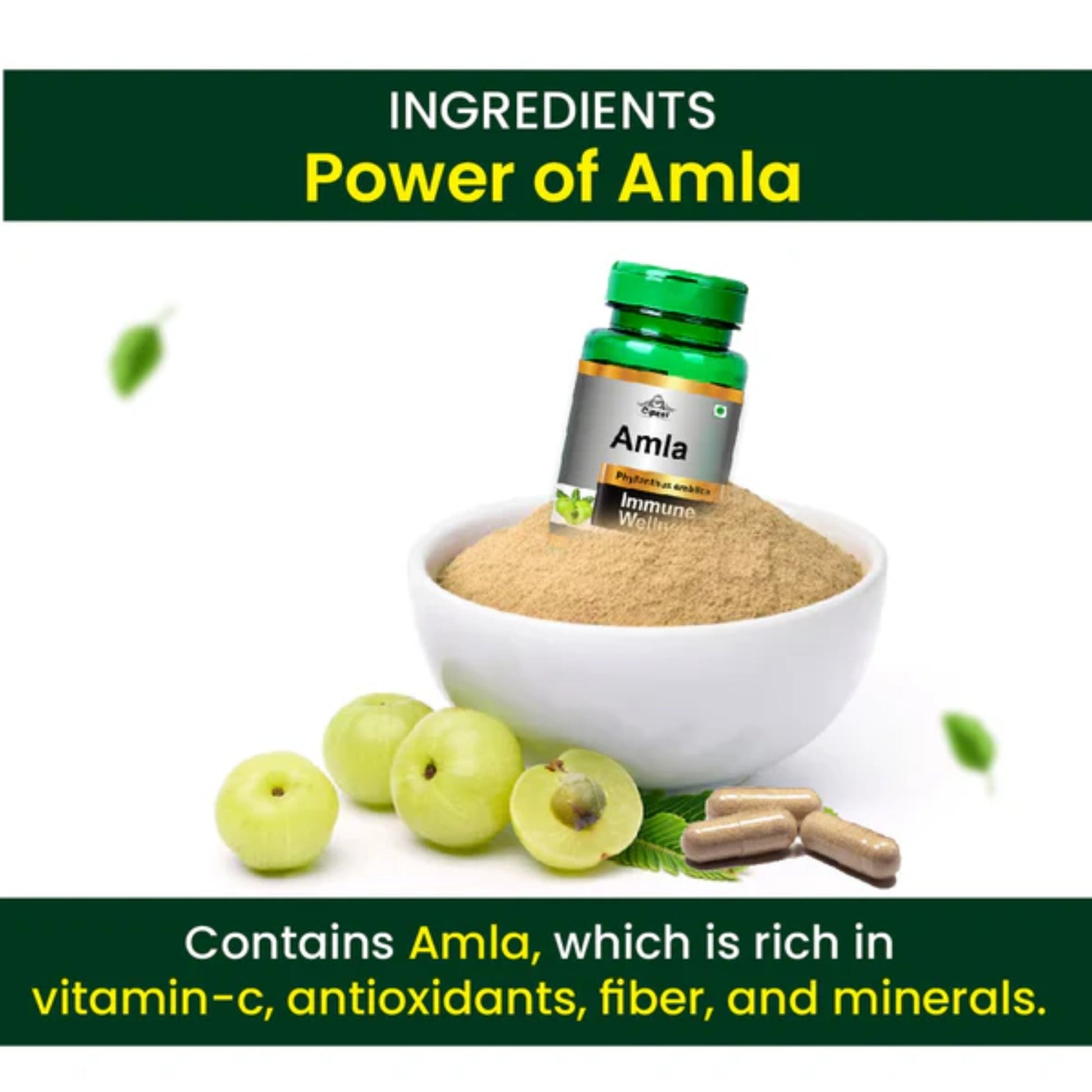 Cipzer Amla Immune Wellness Capsules 