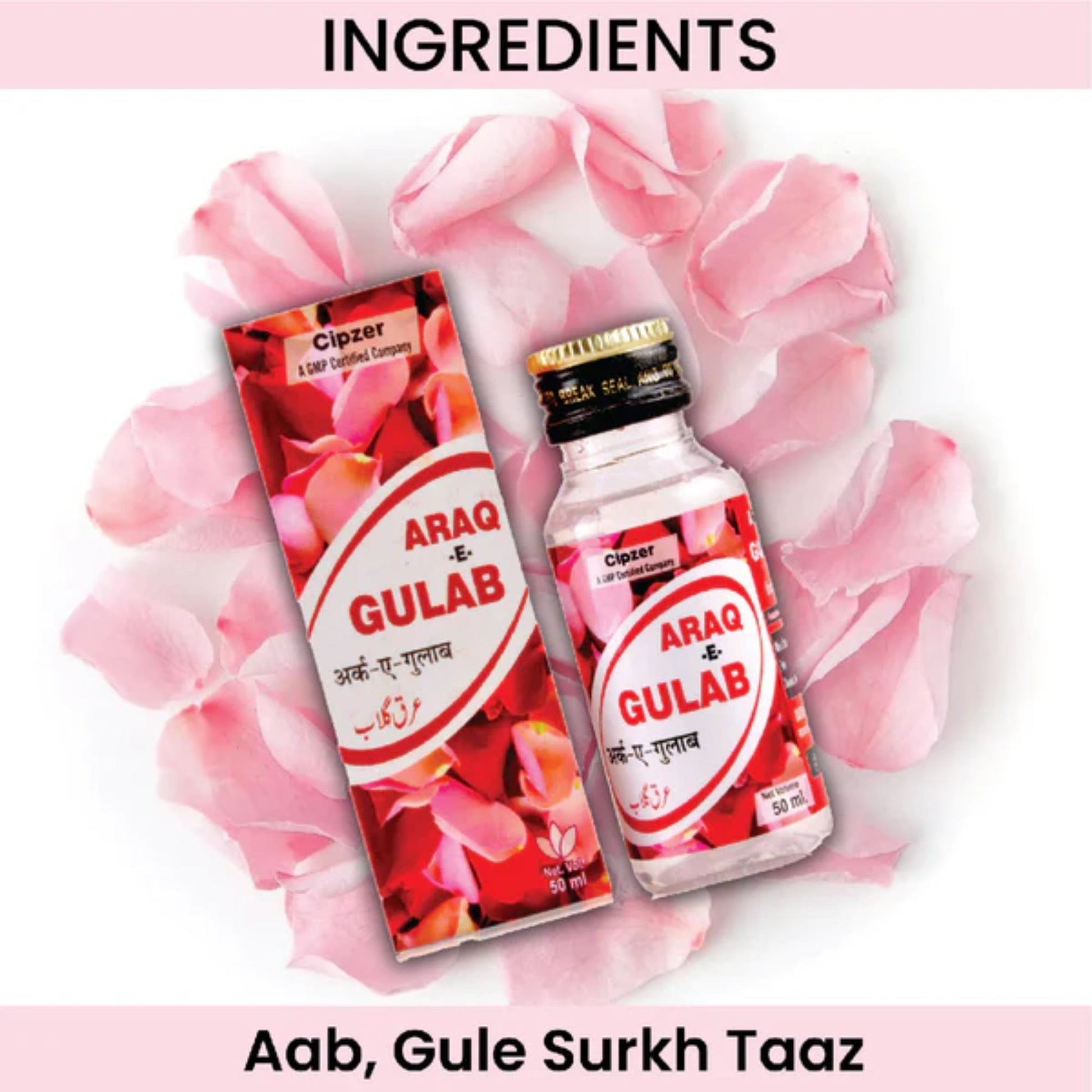 Cipzer Araq E- Gulab 