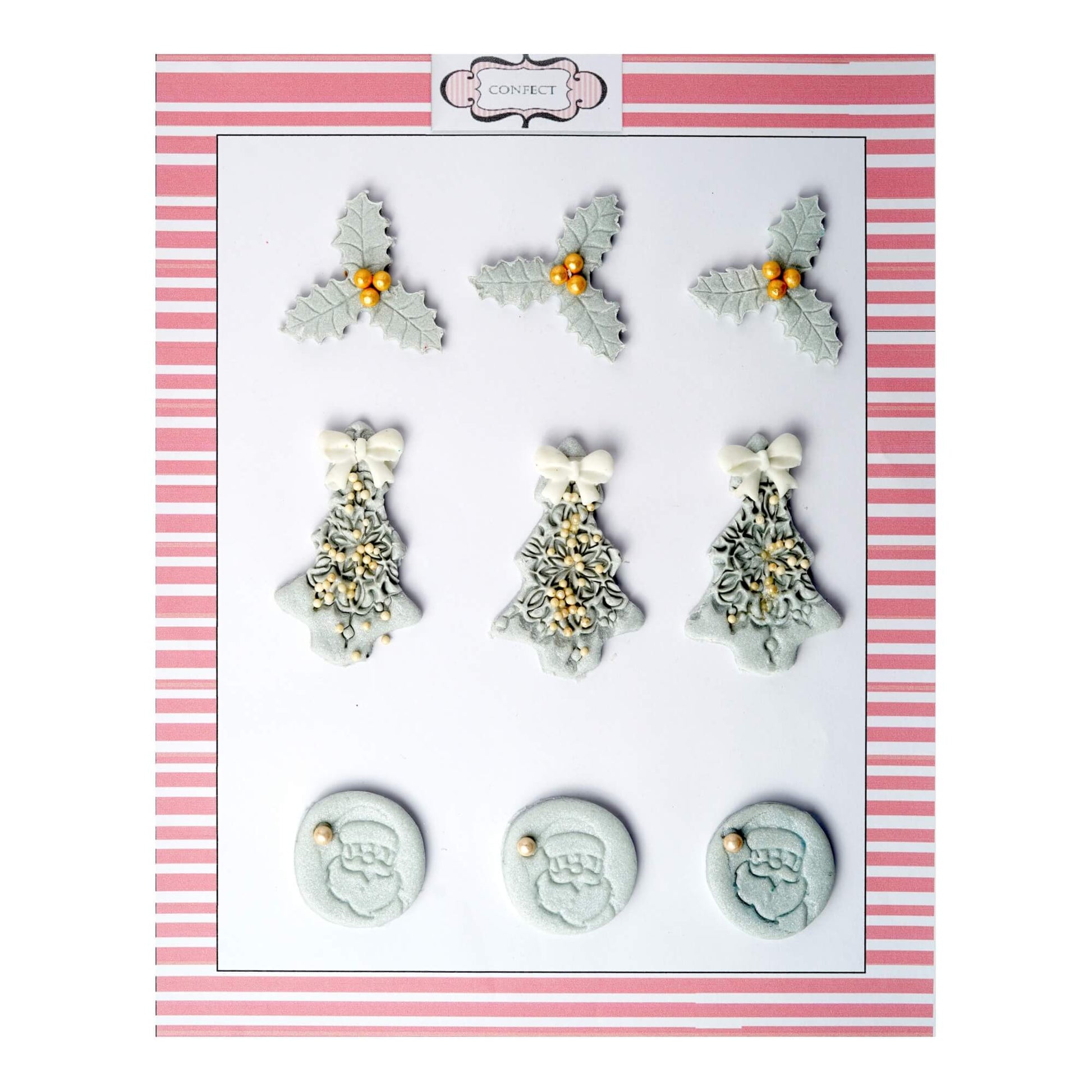 Confect Assorted Christmas Mix  | Edible Christmas Topper