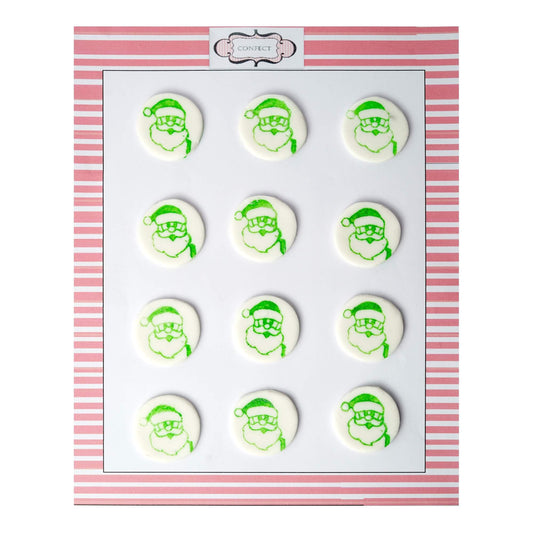 Confect Assorted Christmas Mix Green  | Edible Christmas Topper