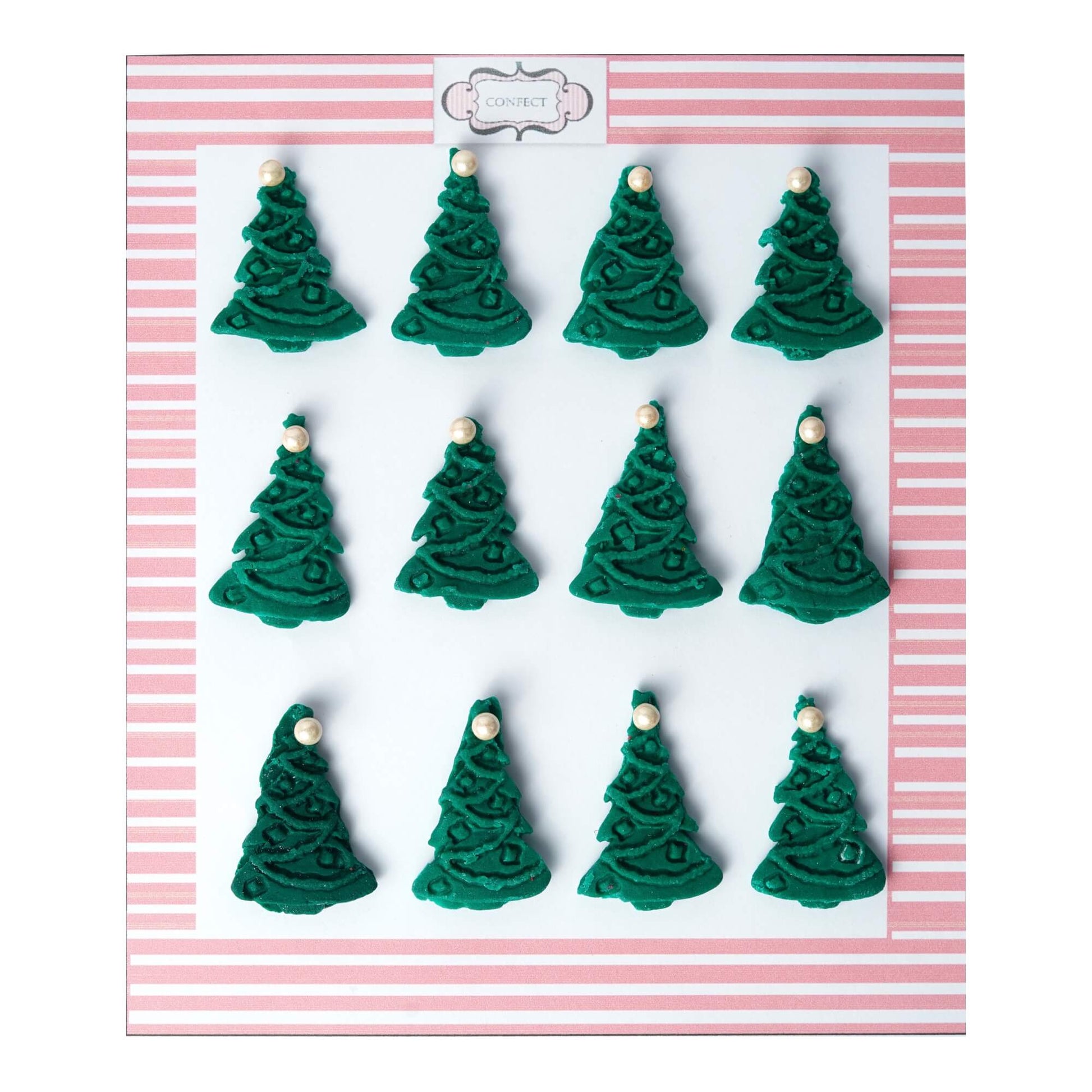 Confect Green Christmas Tree | Edible Christmas Topper