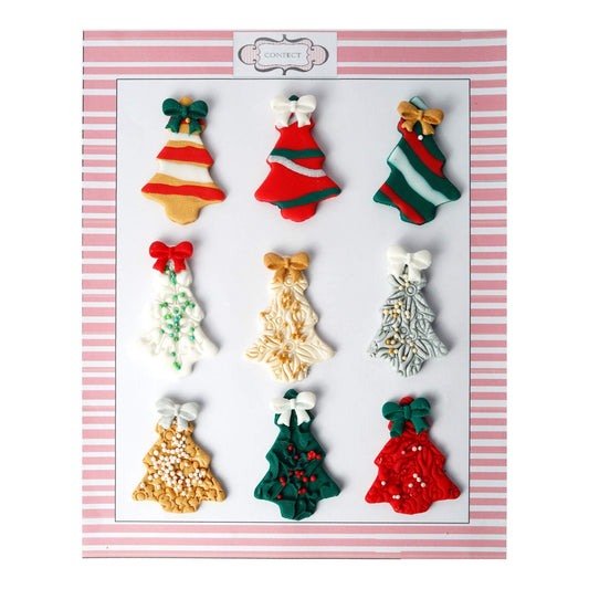 Confect Assorted Christmas Tree  | Edible Christmas Topper