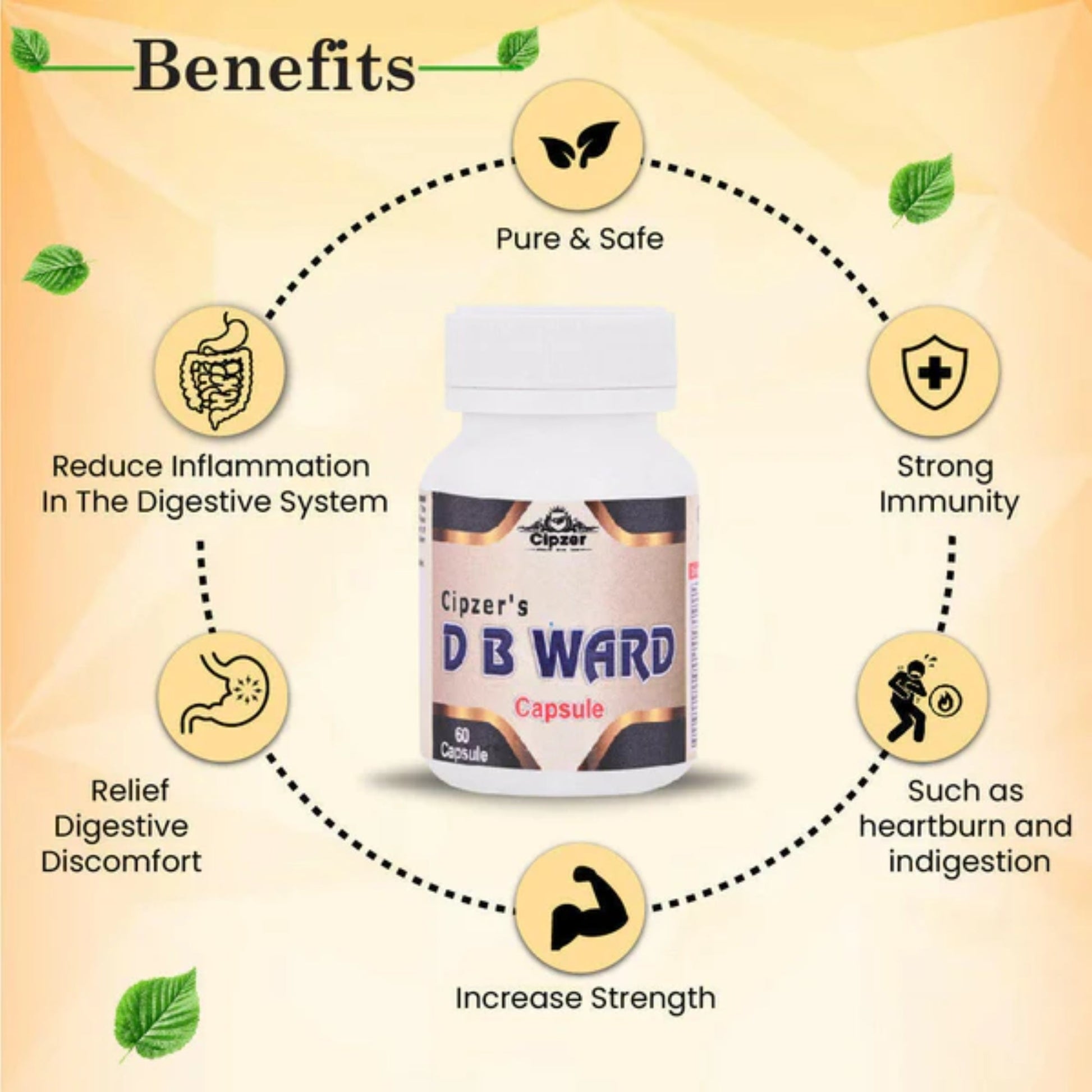 Cipzer D.B. Ward Capsules 