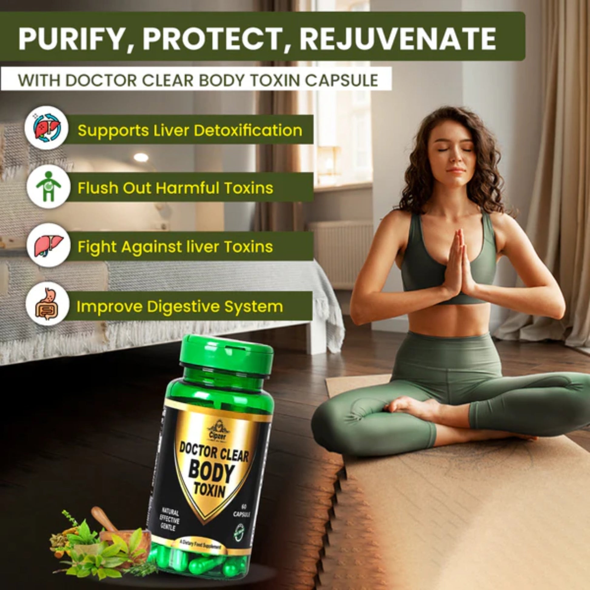 Cipzer Doctor Clear Body Toxin Capsules 