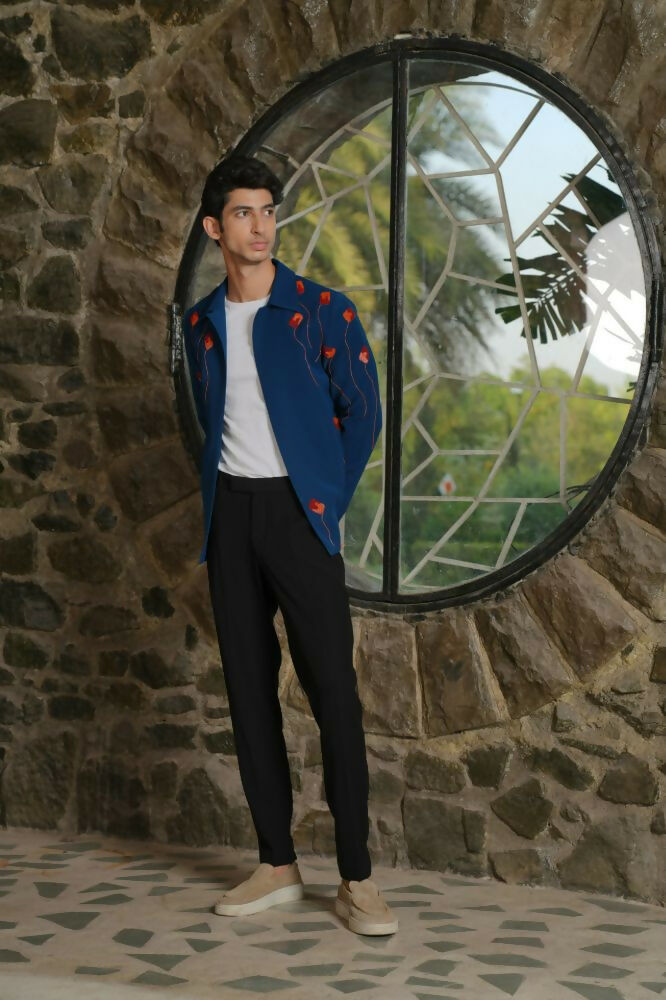 Torque Teal Blue Shacket by Hilo Design  Grab2Buy Hilo Design Grab2Buy