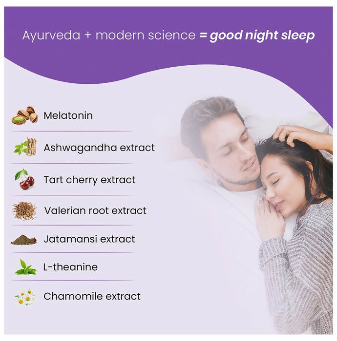 Zingavita Melatonin 5mg Good Night Sleep Gummies 