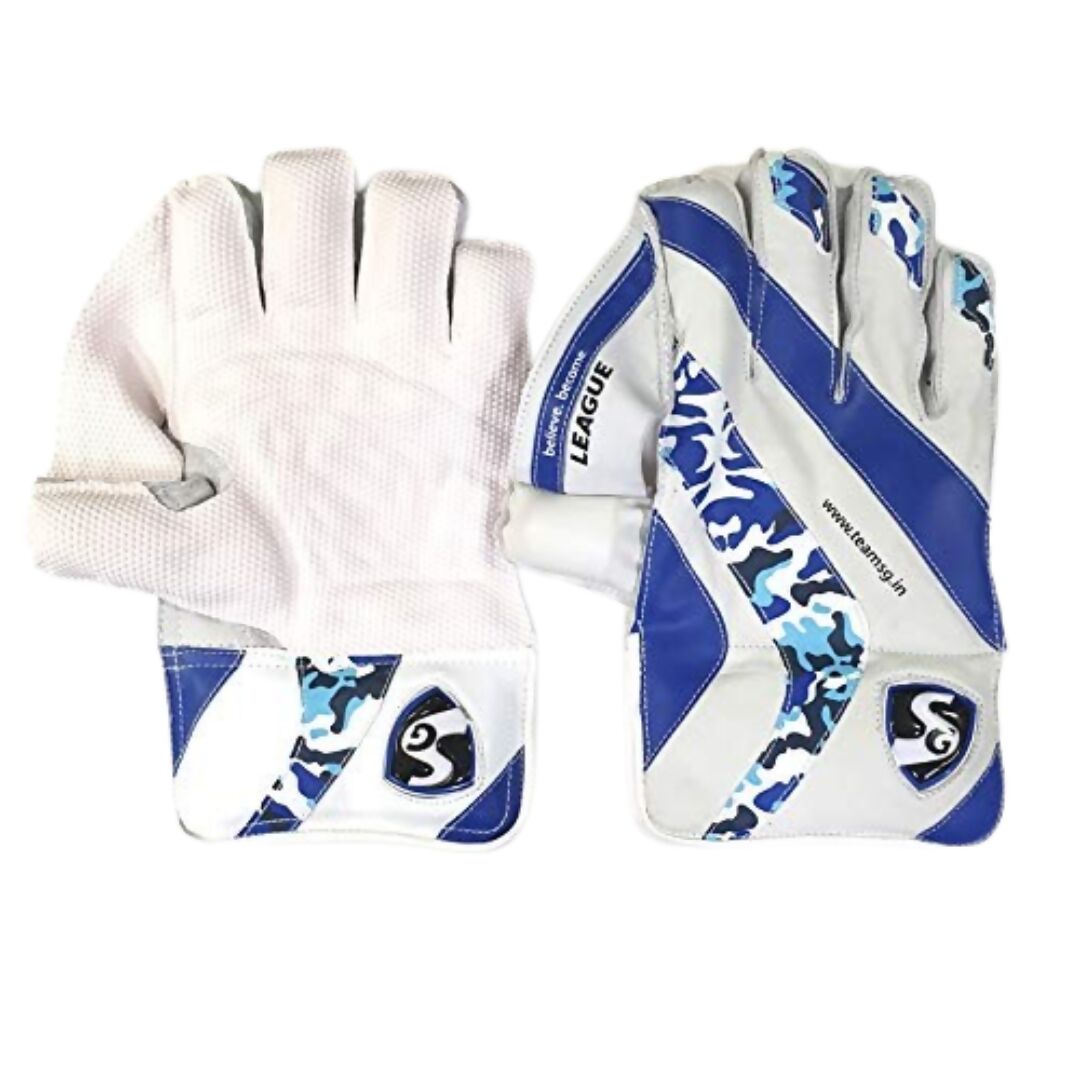 SG League Wicket Keeping Gloves - Multicolour 
