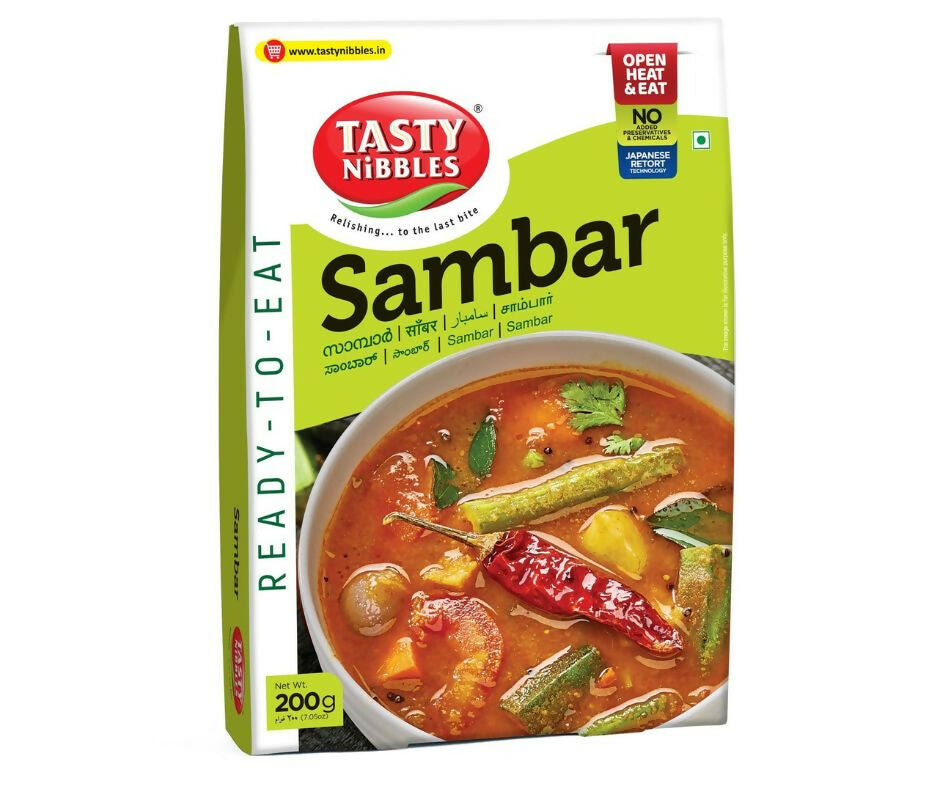 Tasty Nibbles Cooked Matta Rice | Sambar and Aviyal - Grab2buy