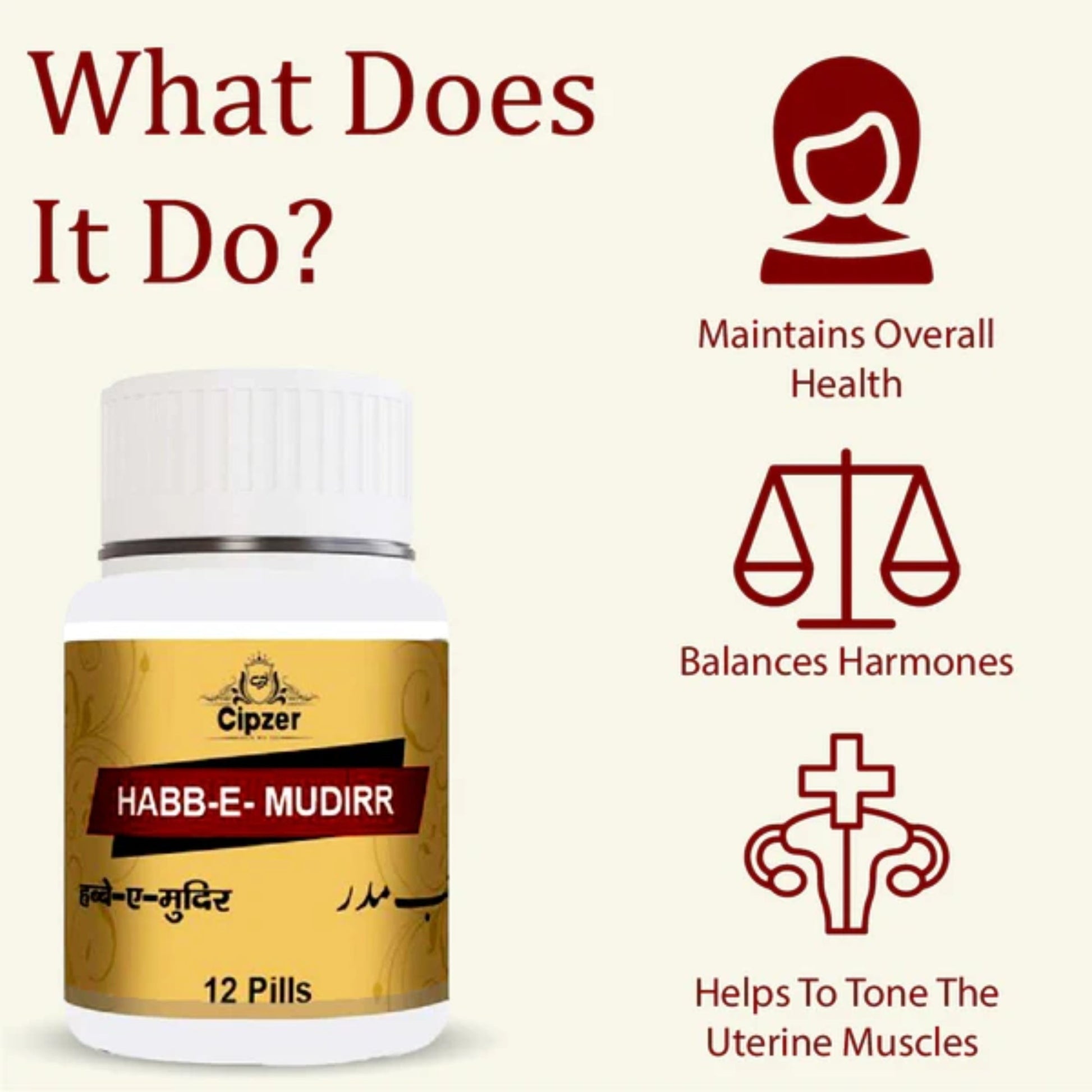Cipzer Habb-e-Mudirr Pills 