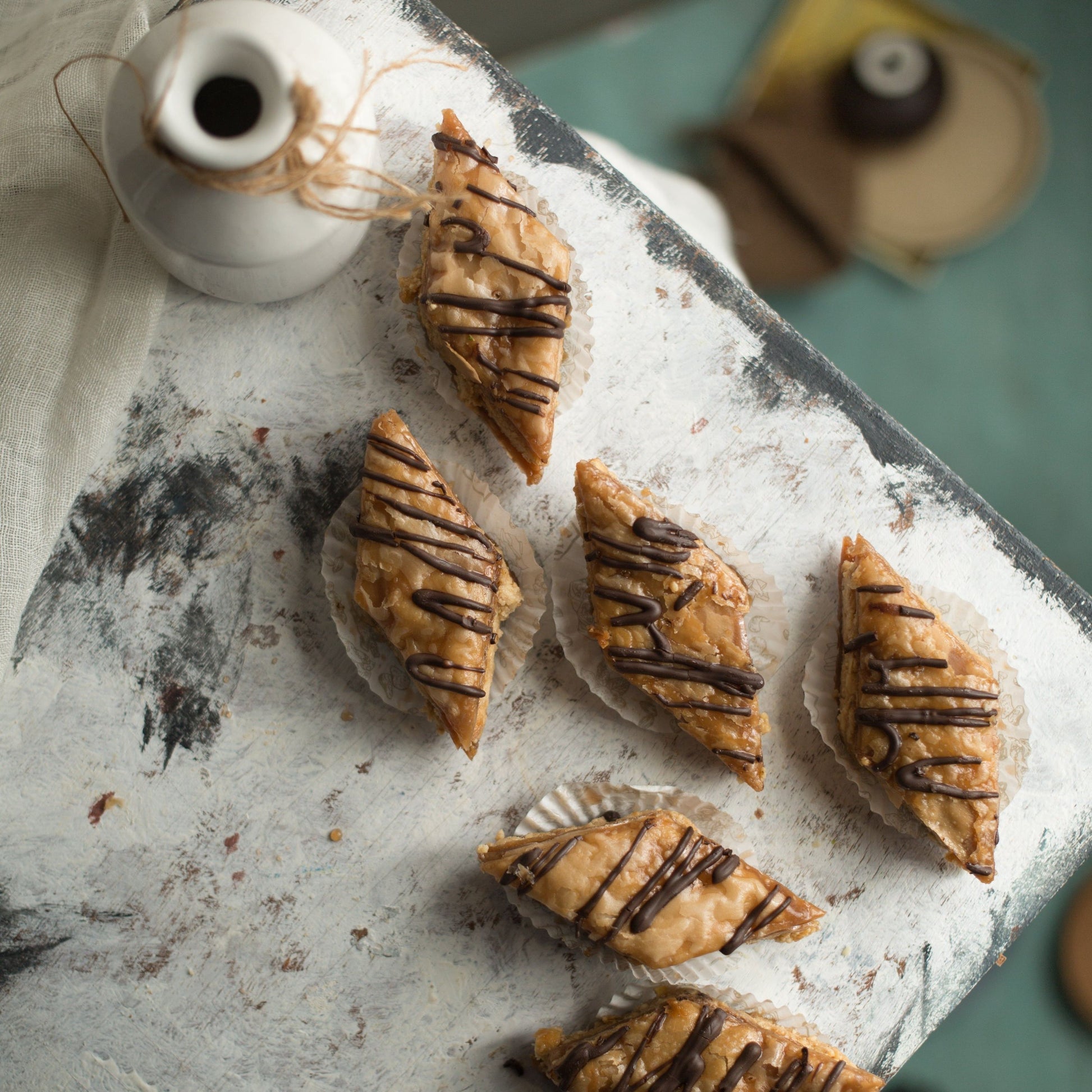 Almond House Chocolate Layered Baklava 