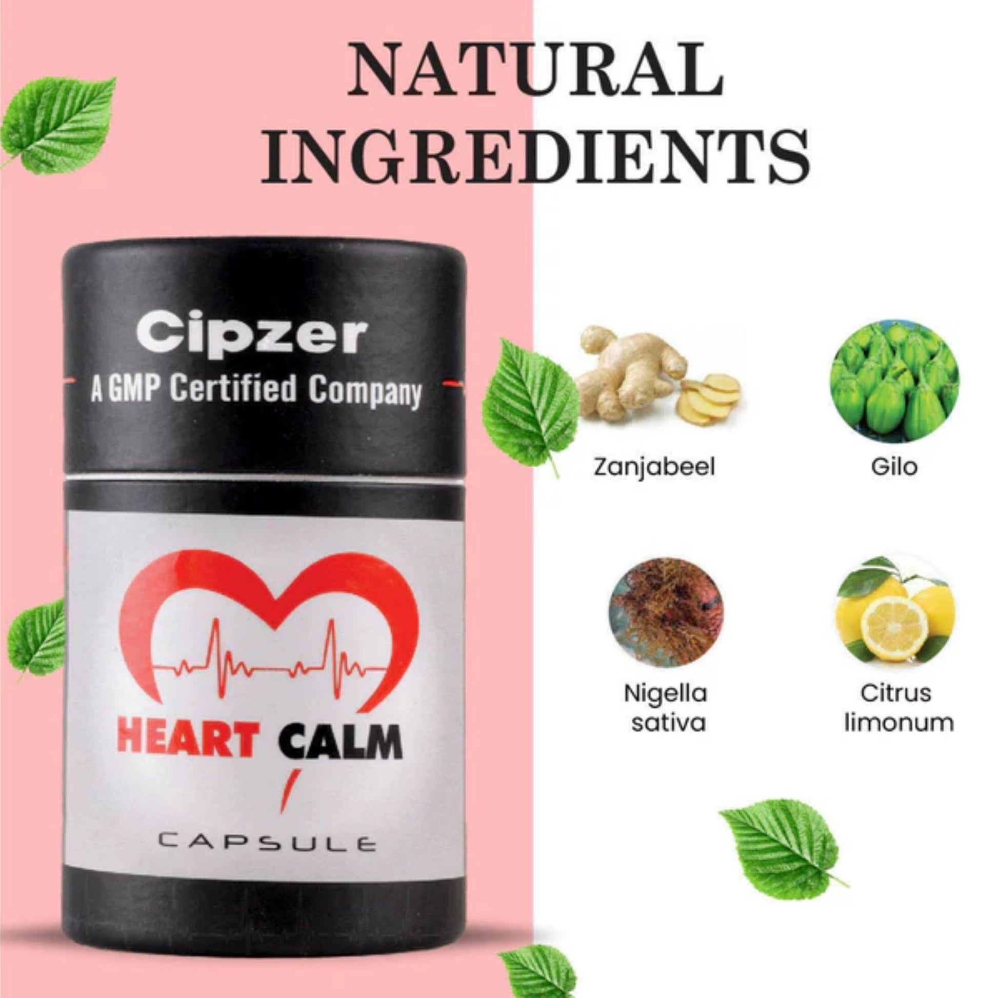 Cipzer Heart Calm Capsules 