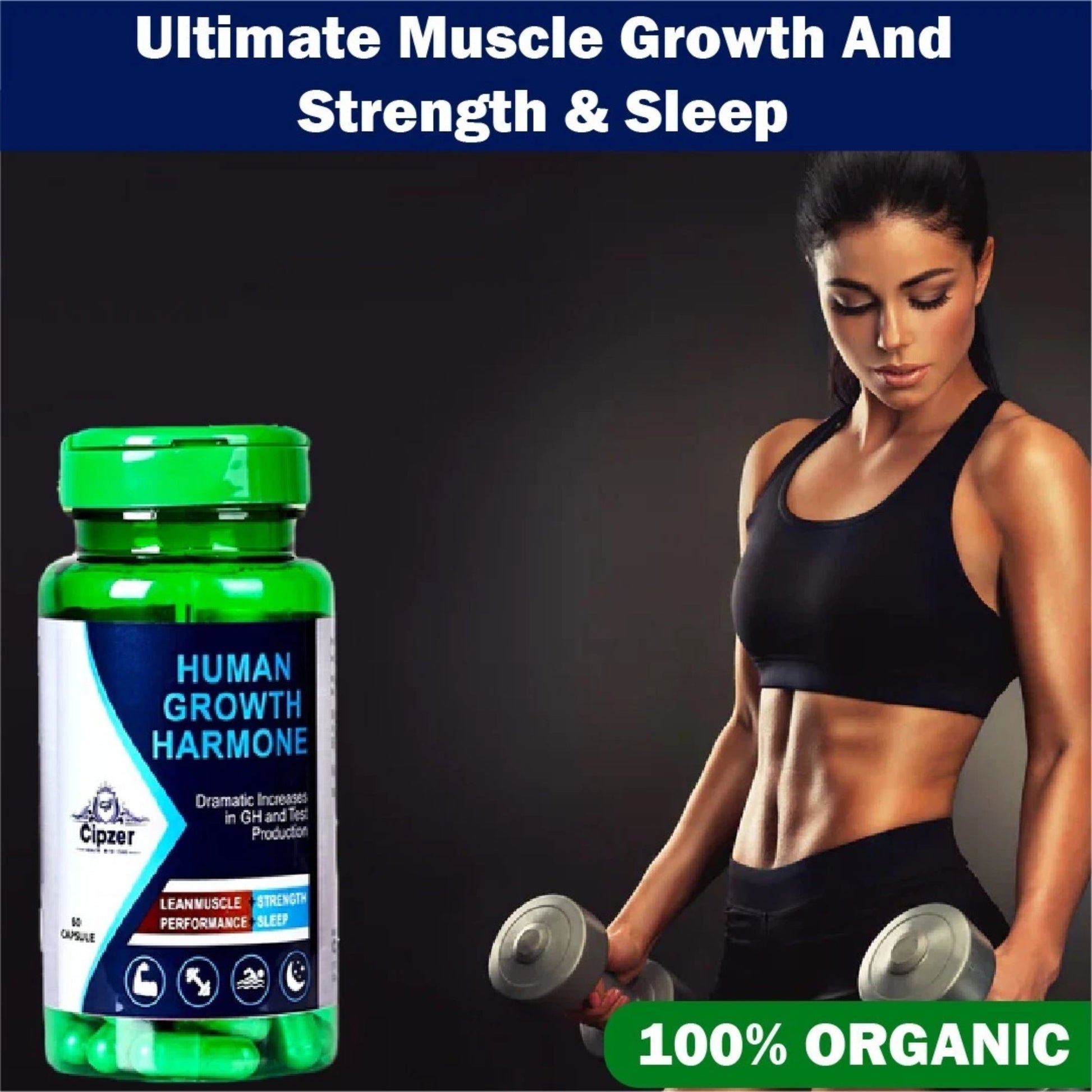 Cipzer Human Growth Harmone Capsules 