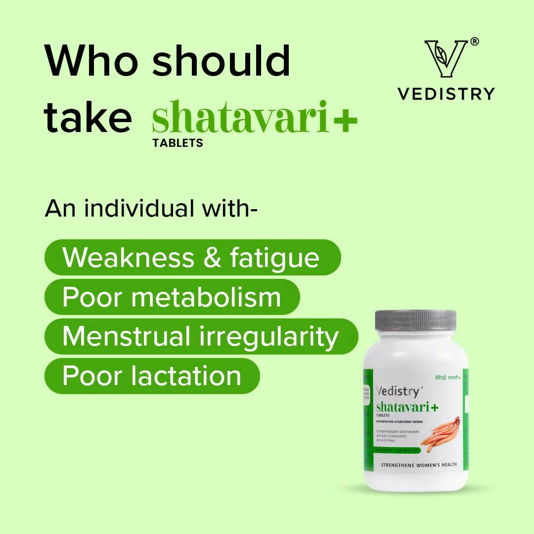 Vedistry Shatavari Tablets 