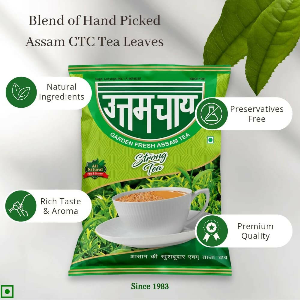 Uttam Chai Garden Fresh Assam Tea  Grab2Buy Uttam Tea Grab2Buy