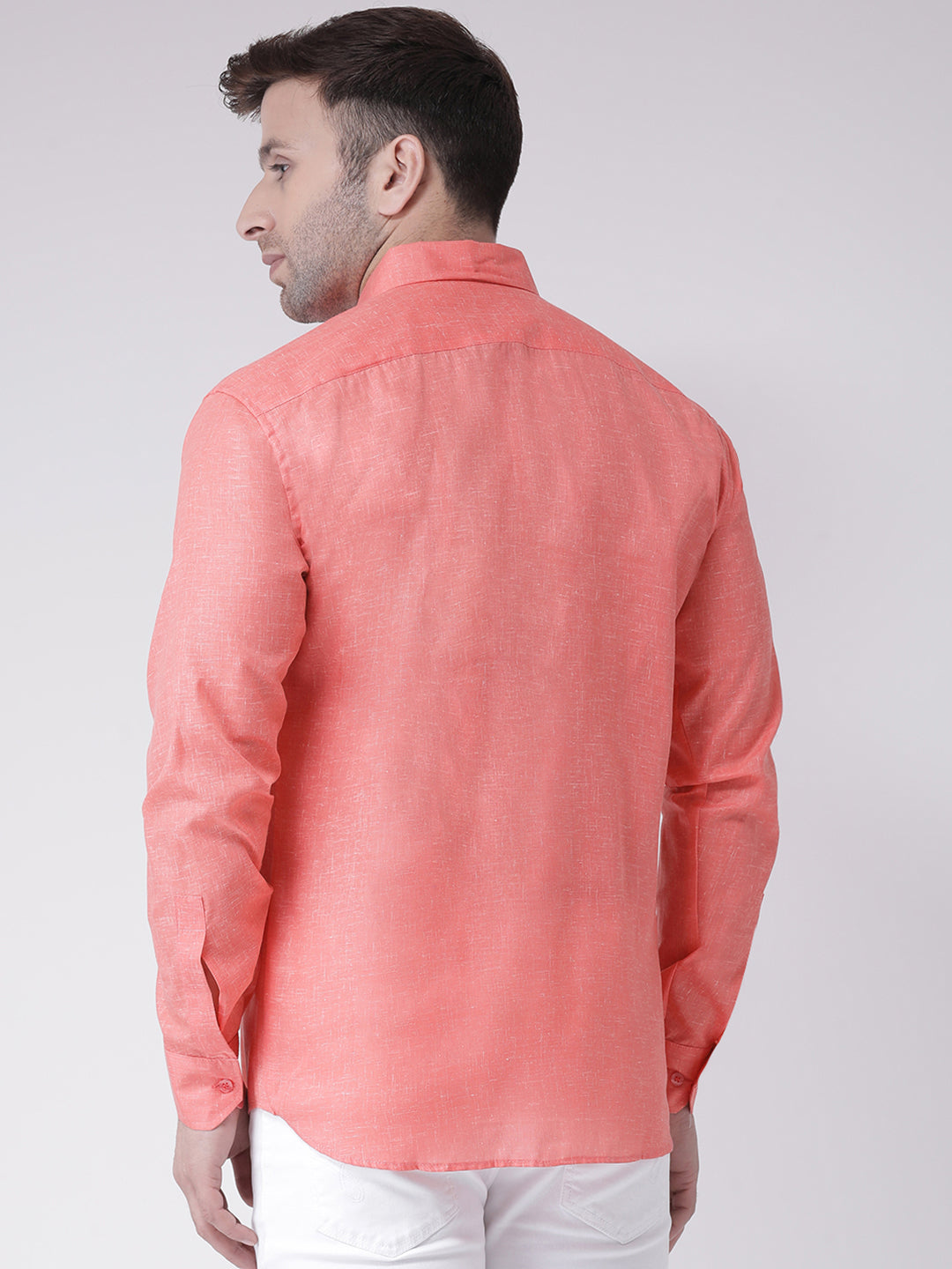 RIAG Orange Men's Full Sleeves Shirt