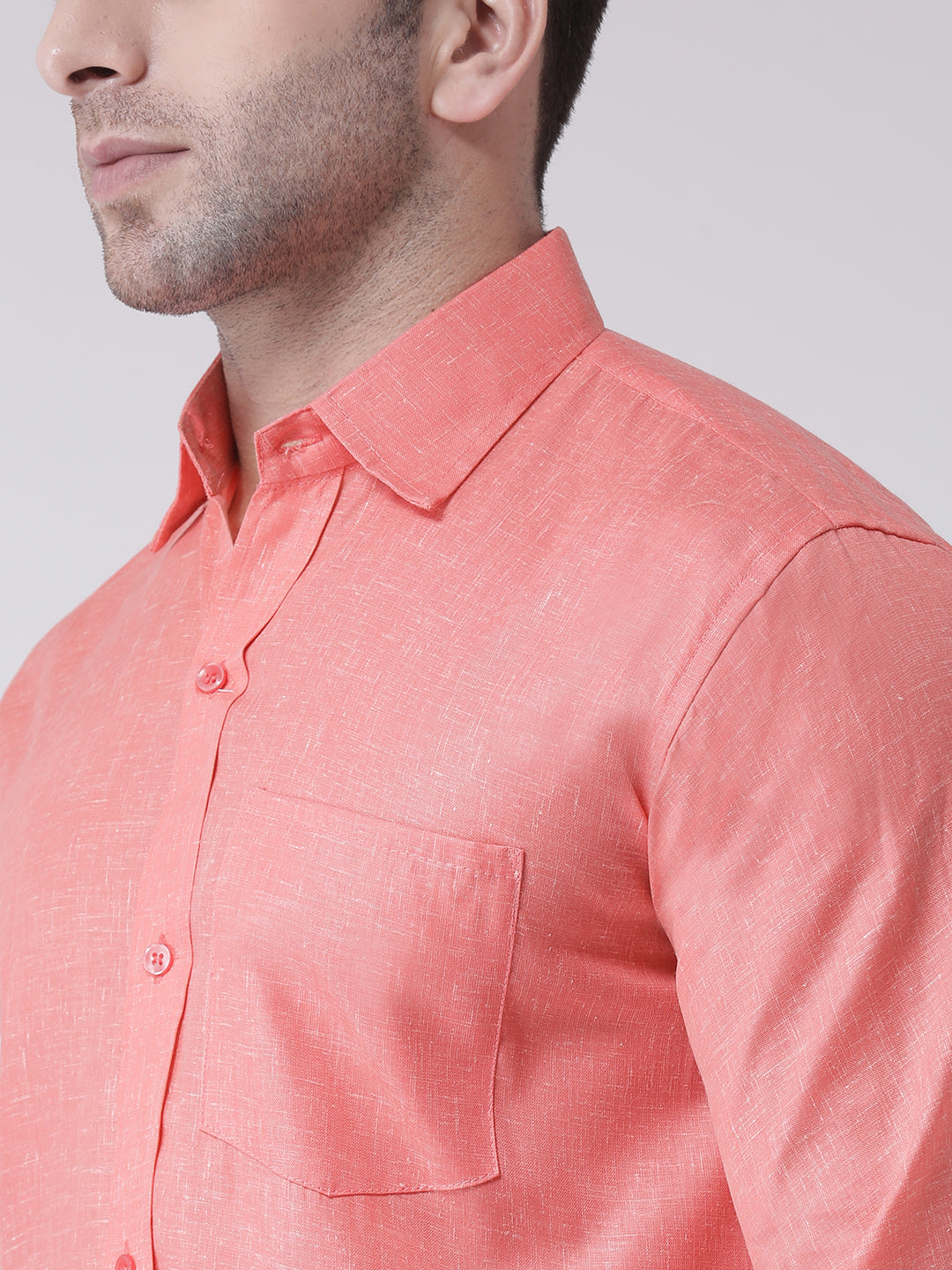 RIAG Orange Men's Full Sleeves Shirt