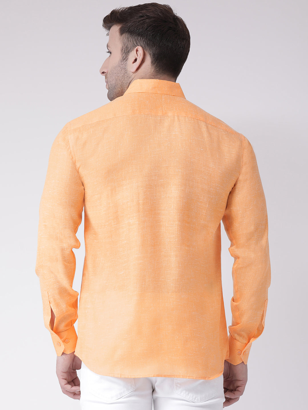 RIAG Orange Men's Full Sleeves Shirt