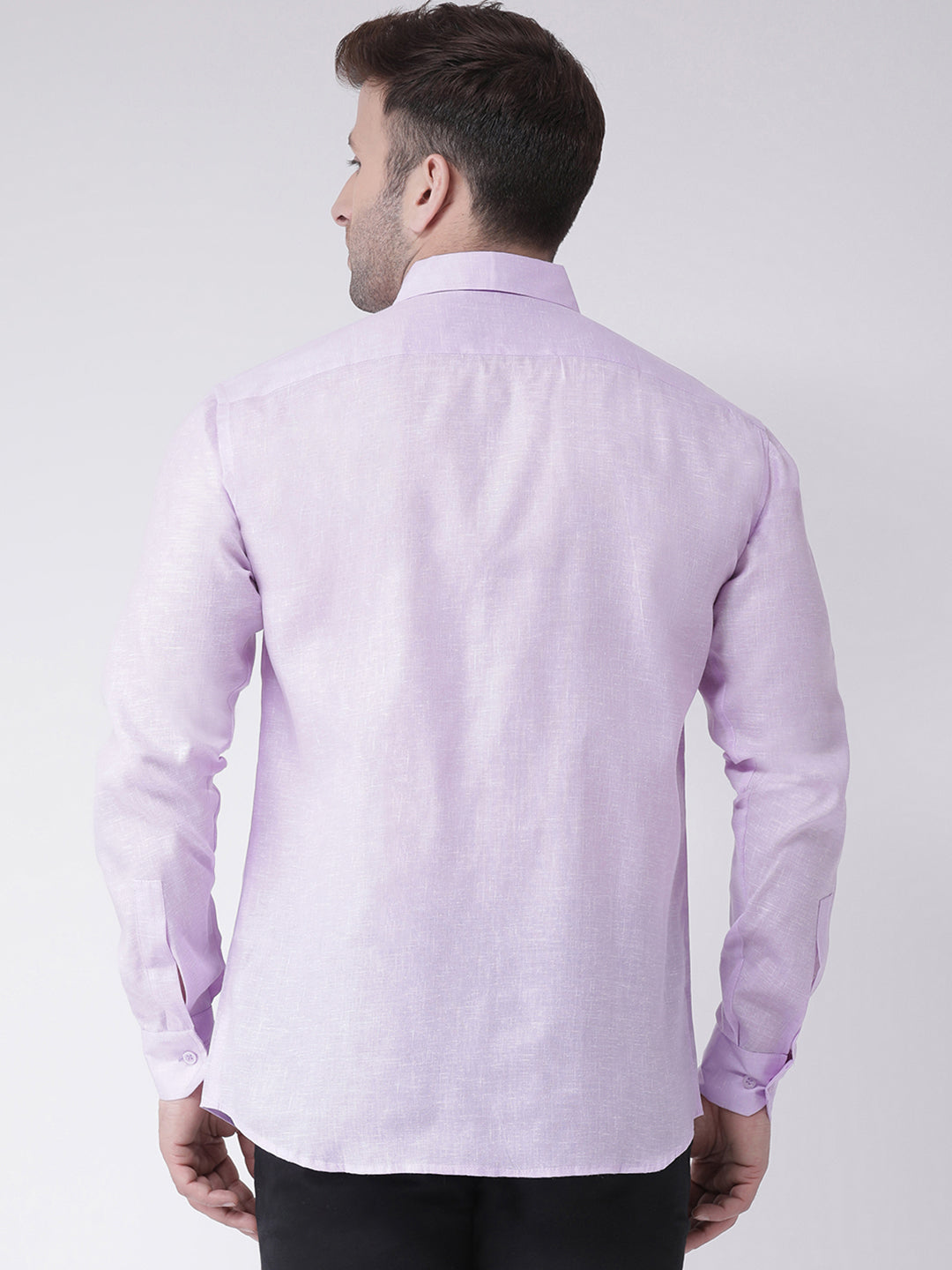 RIAG Purple Men's Full Sleeves Shirt