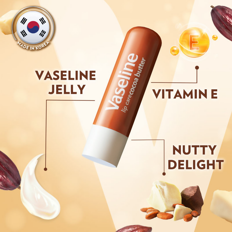 Vaseline Lip Care Lip Balm Stick - Cocoa Butter  Grab2Buy Vaseline Grab2Buy