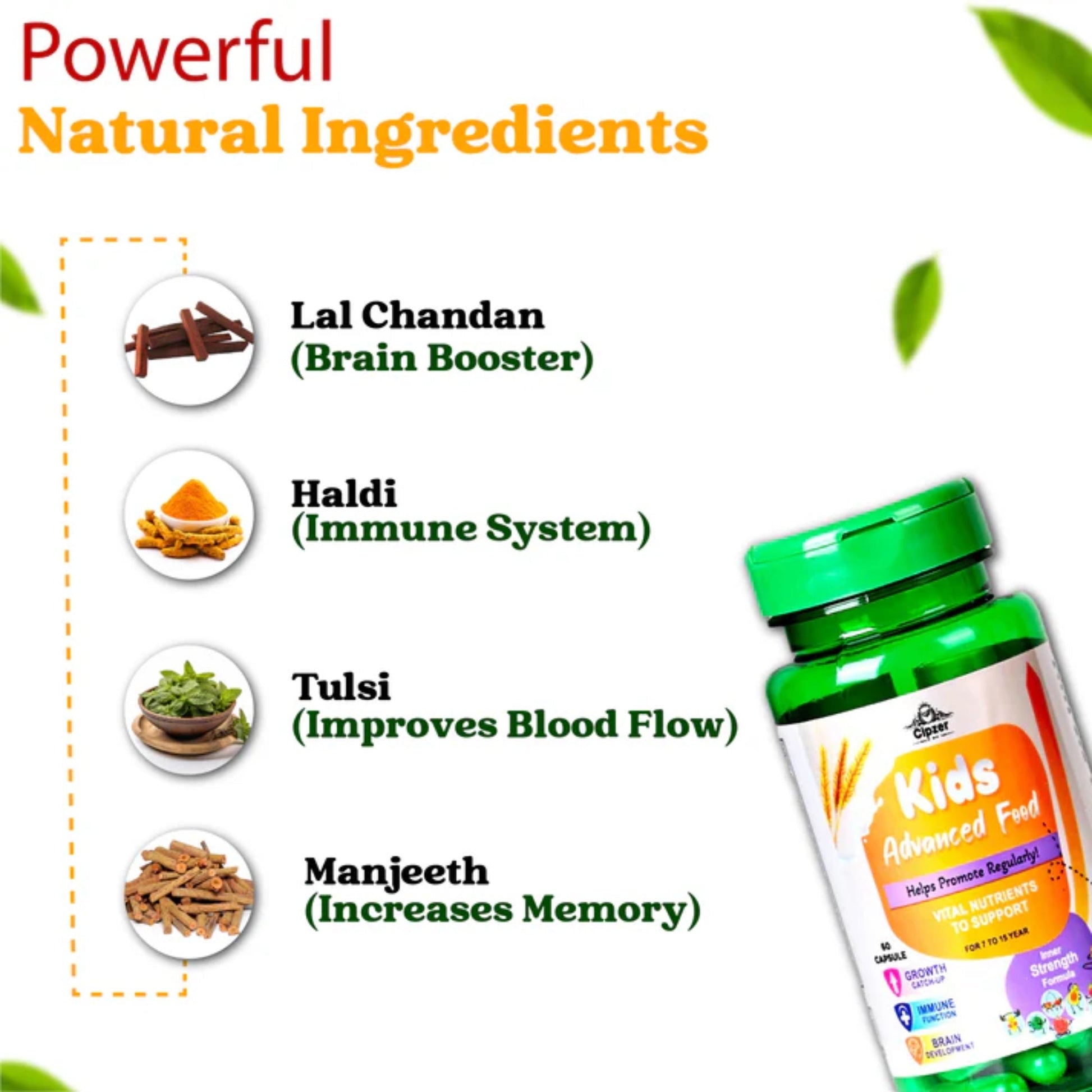 Cipzer Kids Advanced Food Capsules 