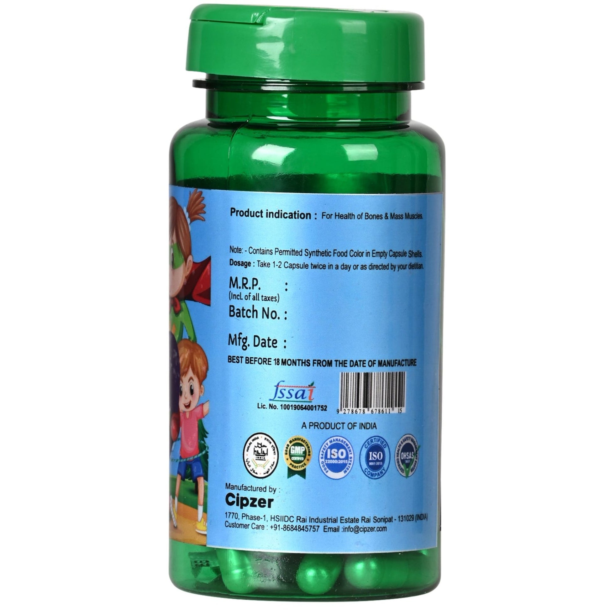 Cipzer Kids Nutrition Capsules 