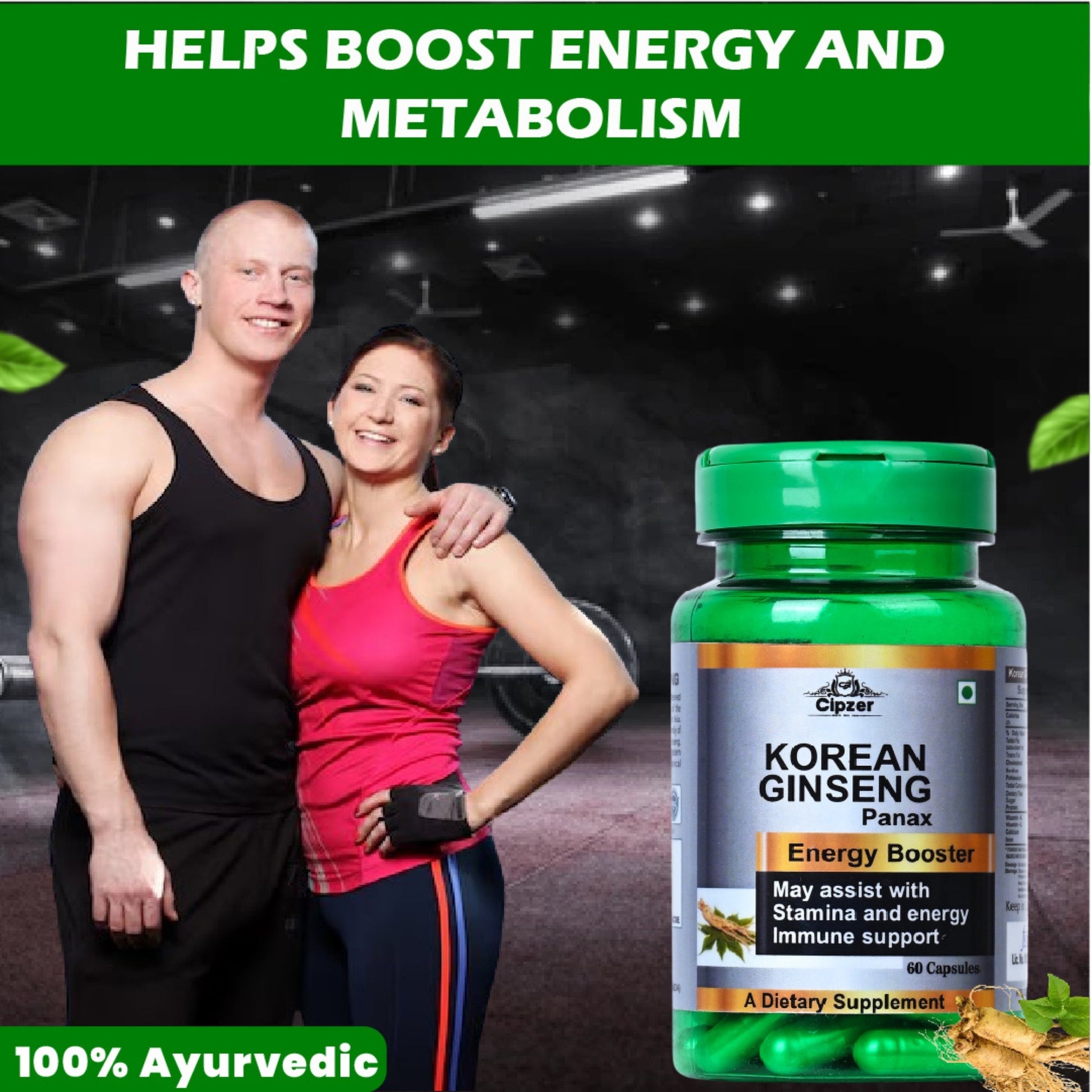 Cipzer Korean Ginseng Capsules 