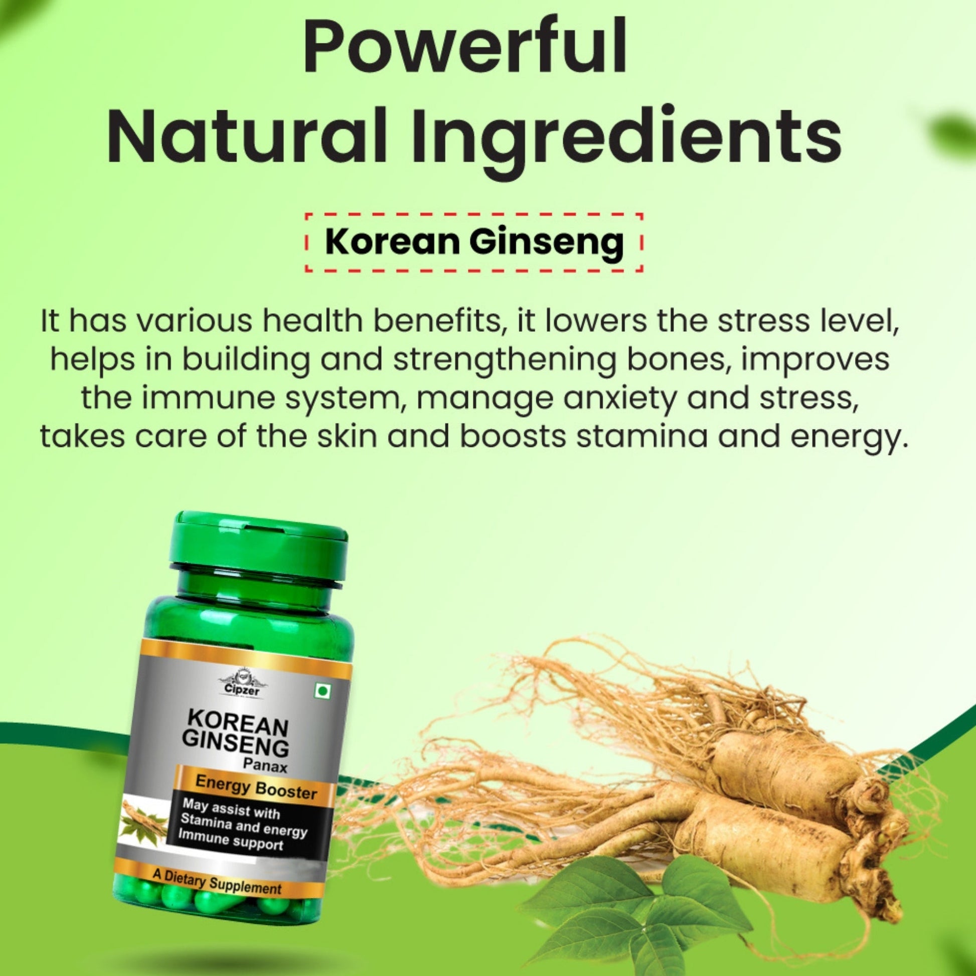 Cipzer Korean Ginseng Capsules 