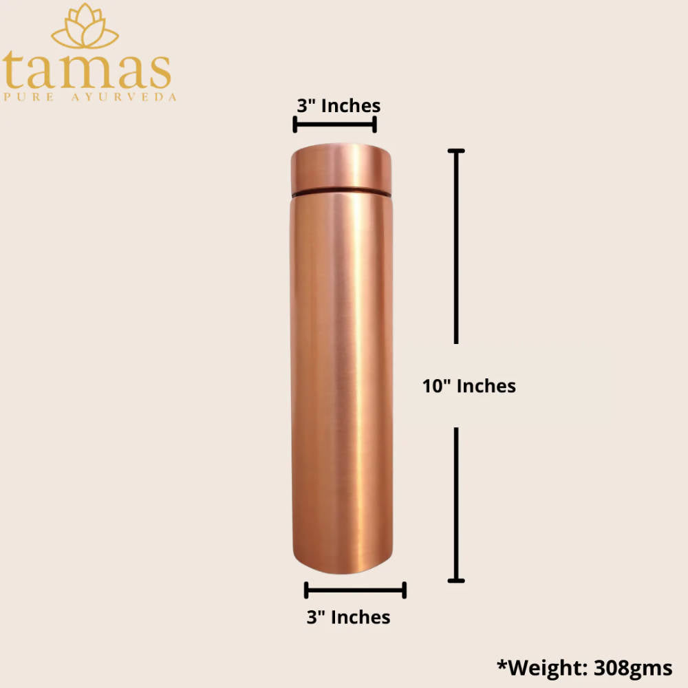Tamas Jelly Plain Copper Water Bottle - Grab2buy