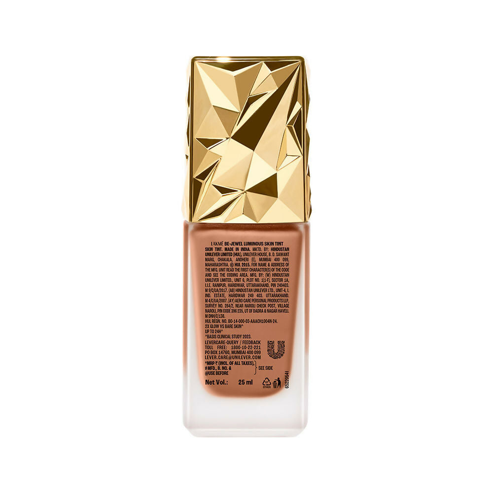 Lakme Absolute Luminous Skin Tint Foundation - Neutral Honey