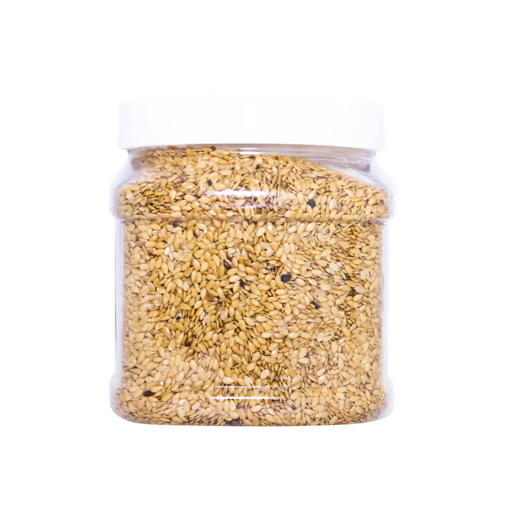 Tassyam Organics Roasted Salted Golden Flax Seed