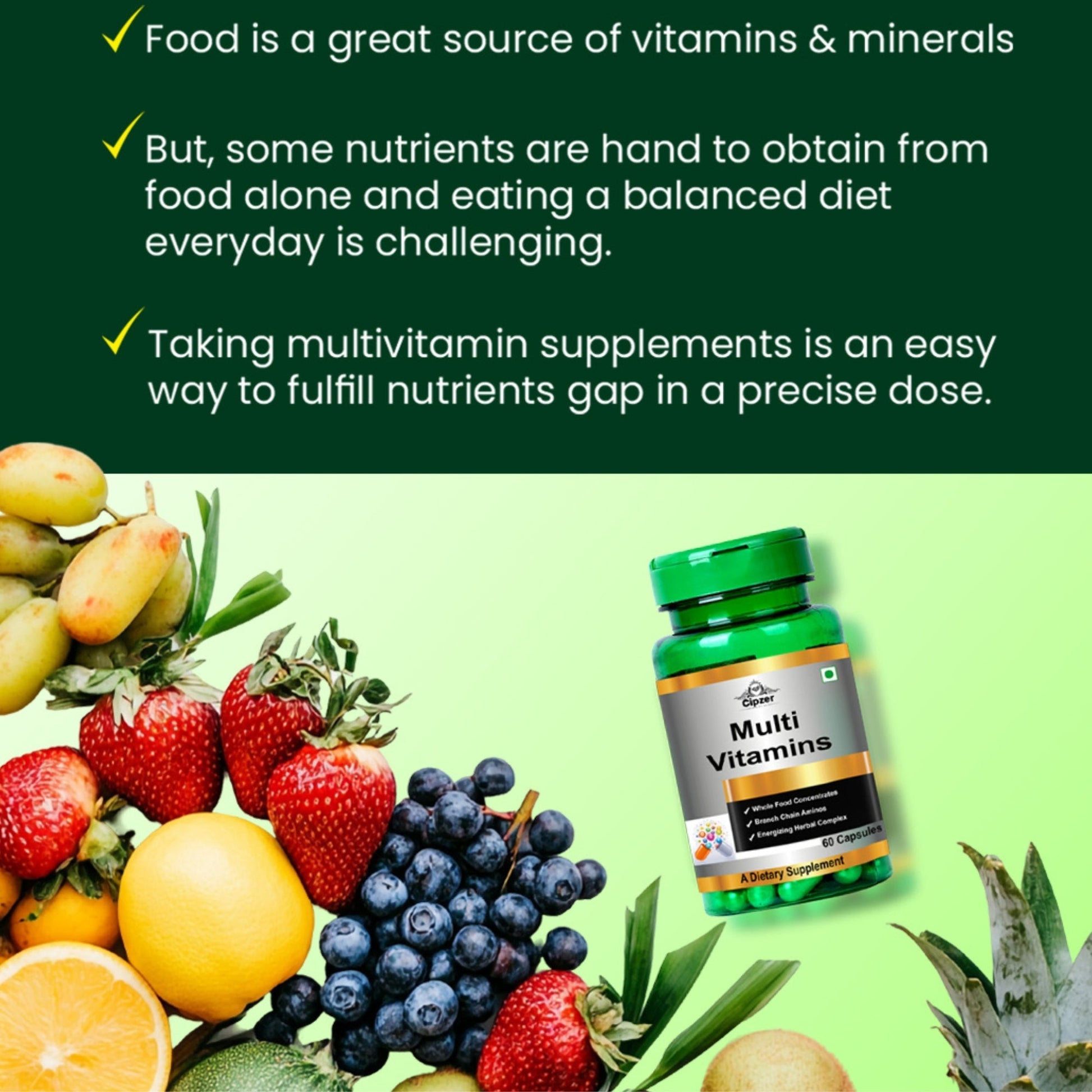 Cipzer Multivitamins Capsules 