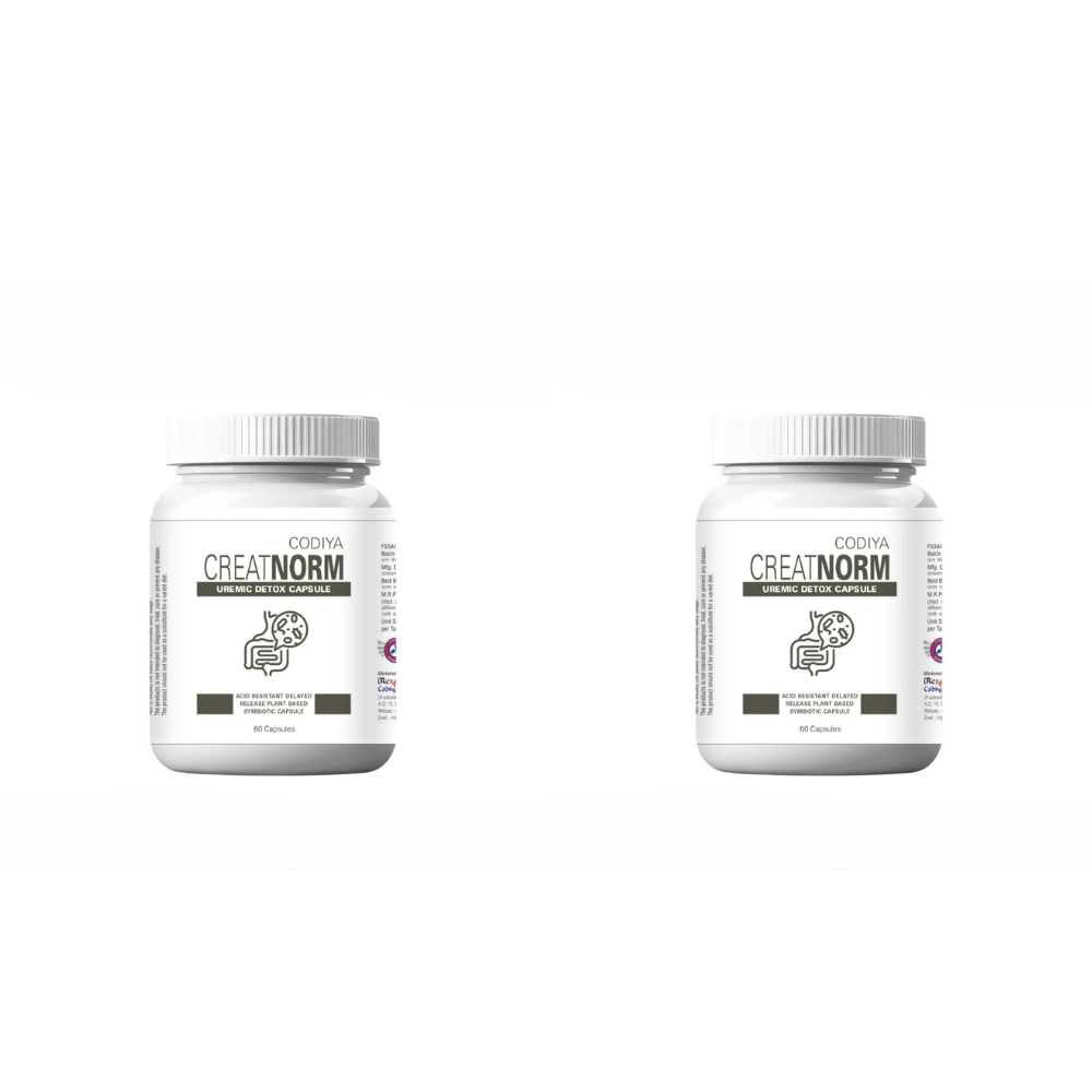 Uveda Naturals Creatnorm Capsules - 90 Billion Spores Probiotic & Prebiotic Formula 
