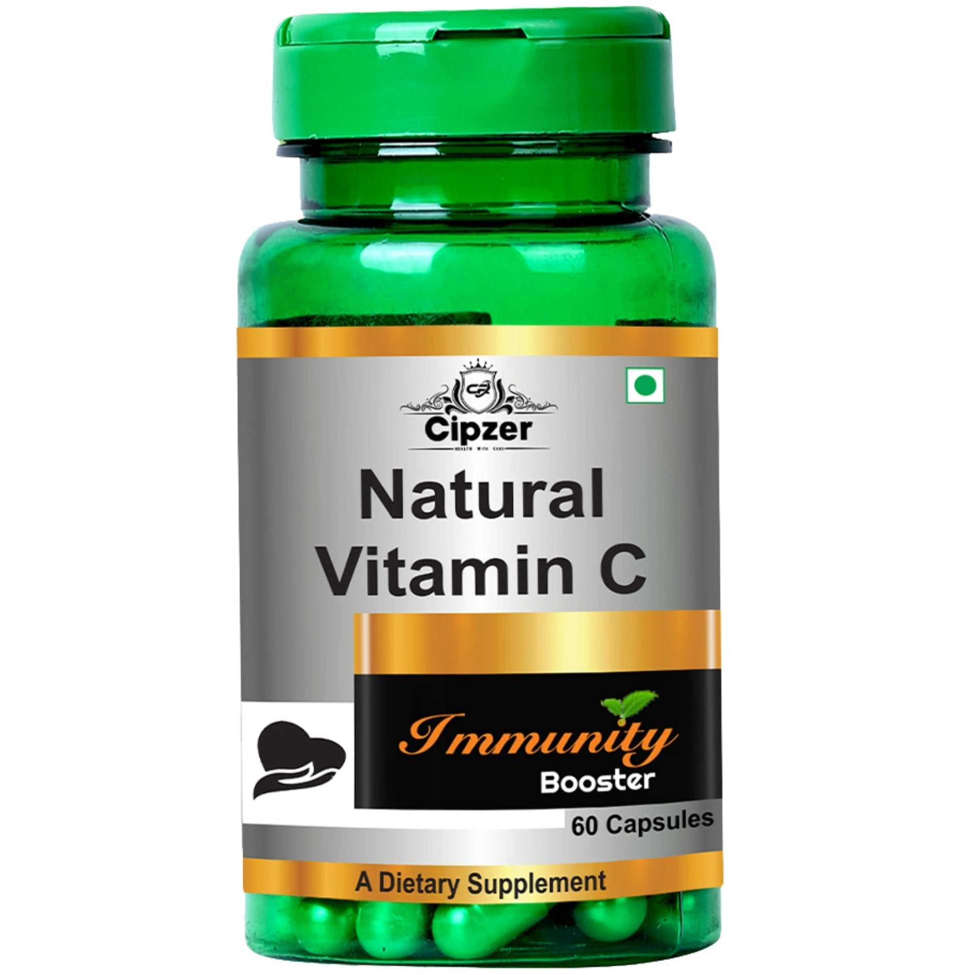 Cipzer Natural Vitamin C Capsules 