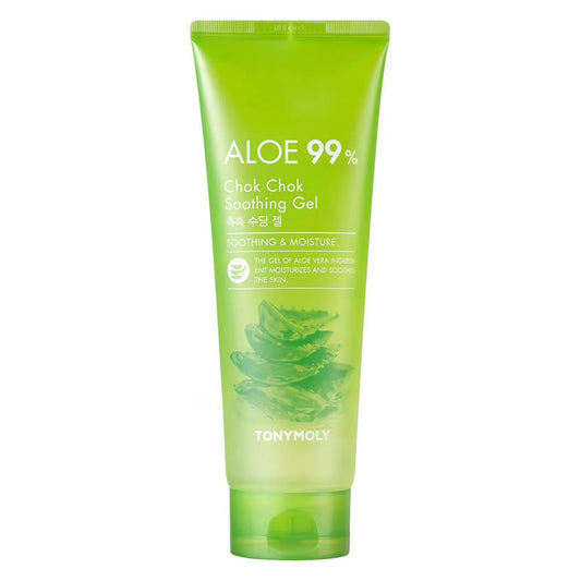 Tonymoly Aloe 99% Chok Chok Soothing Gel - Korean Skincare | Swadesiicart