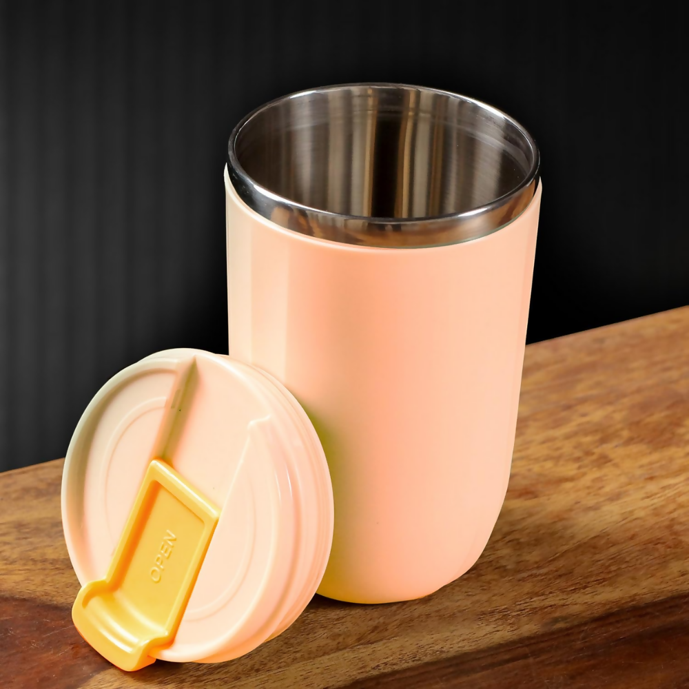 Udyan Tea Stainless Steel Vacuum Insulated Tumbler - Pink  Grab2Buy Udyan Tea Grab2Buy