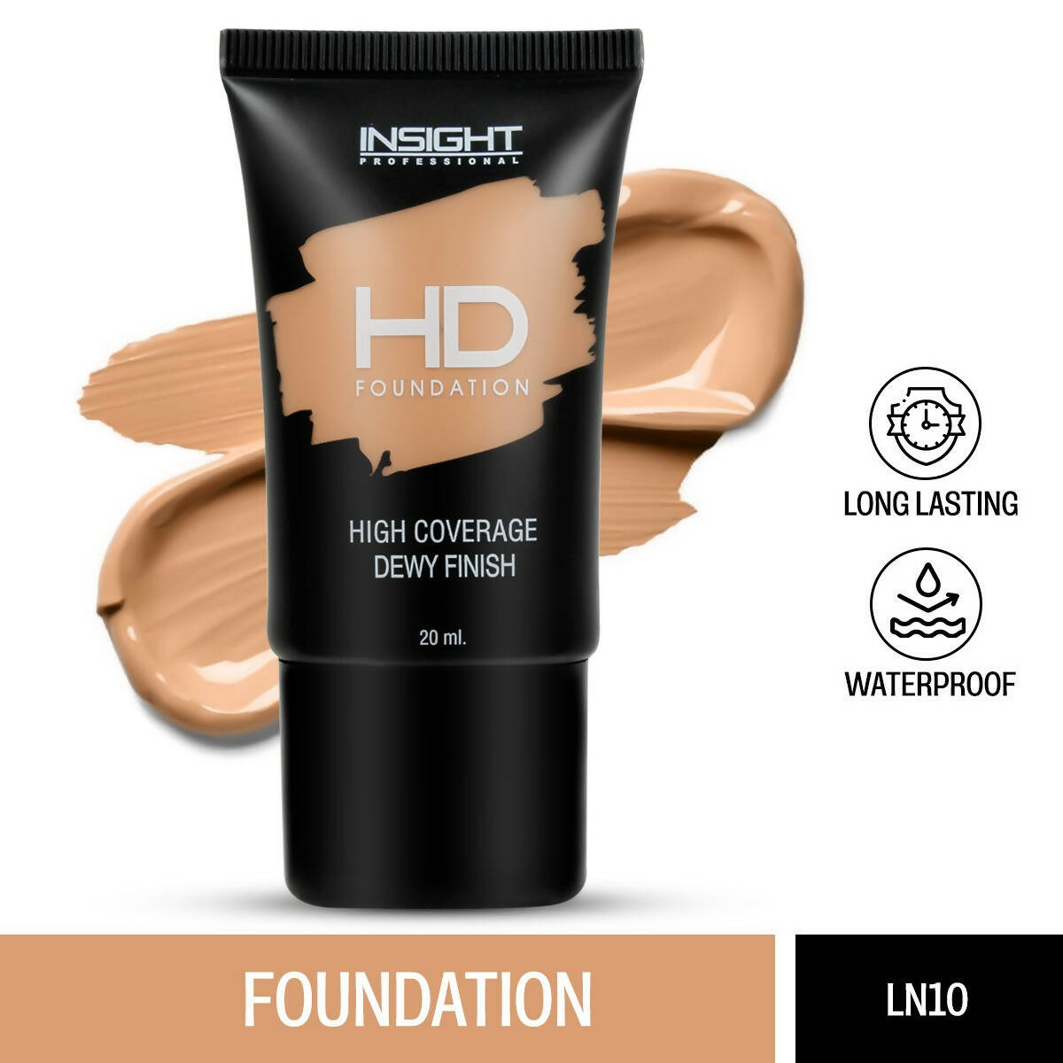 Insight Cosmetics HD Foundation - LN 10 - Grab2buy