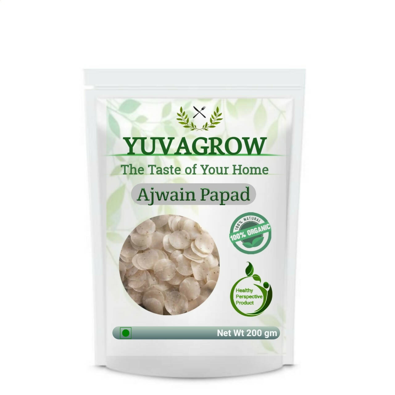 Yuvagrow Ajwain Papad - Grab2buy