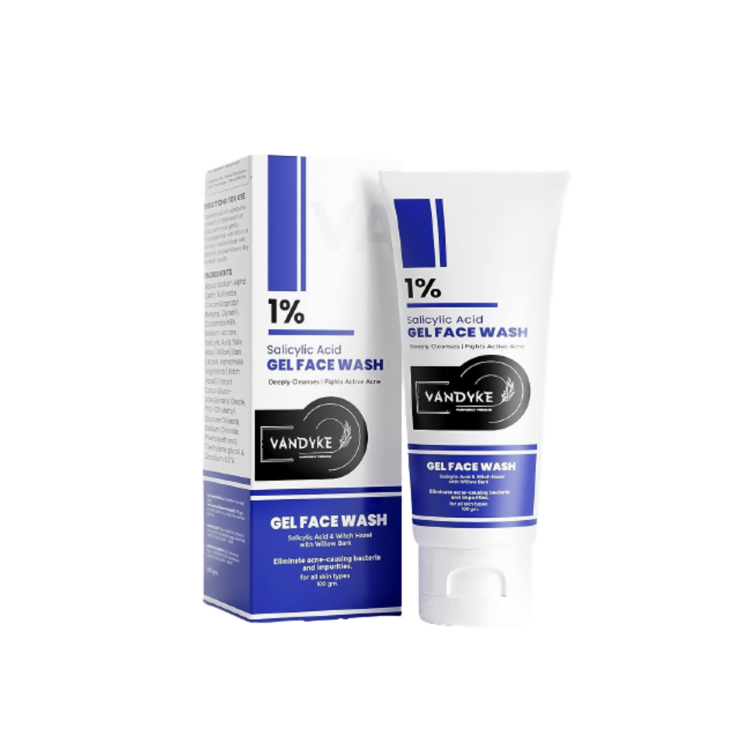 Vandyke 1% Salicylic Acid Gel Face Wash  Grab2Buy Vandyke Grab2Buy