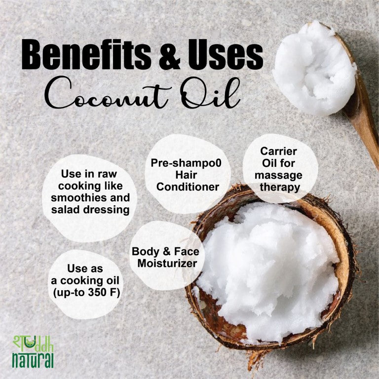 Shuddh Natural Coconut Oil Cold Pressed 