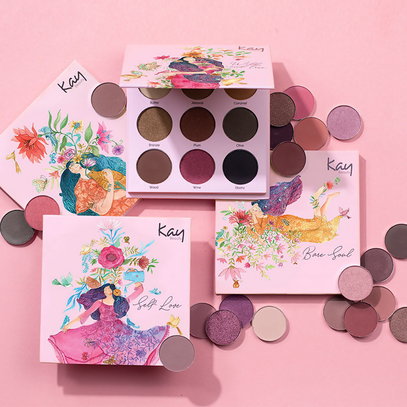 Kay Beauty By Katrina Kaif Eyeshadow Palette - Pure Bloom 