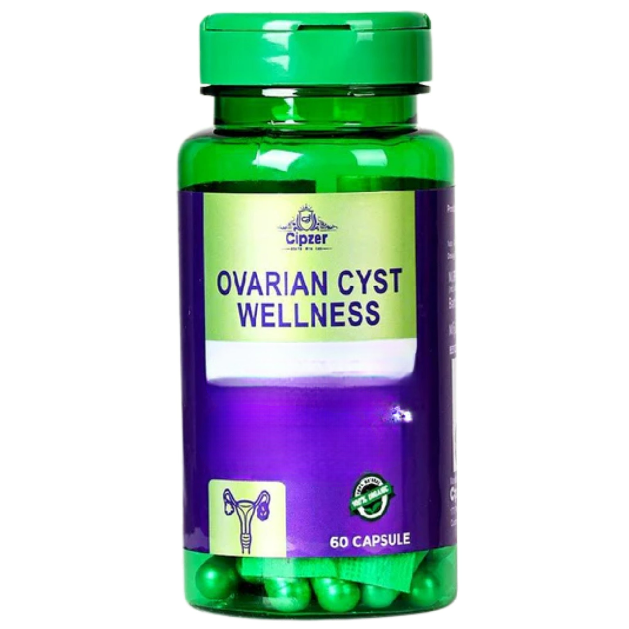 Cipzer Ovarian Cyst Wellness Capsules 