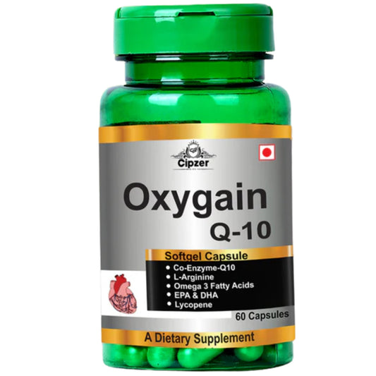 Cipzer Oxygain Q-10 Softgel Capsules 