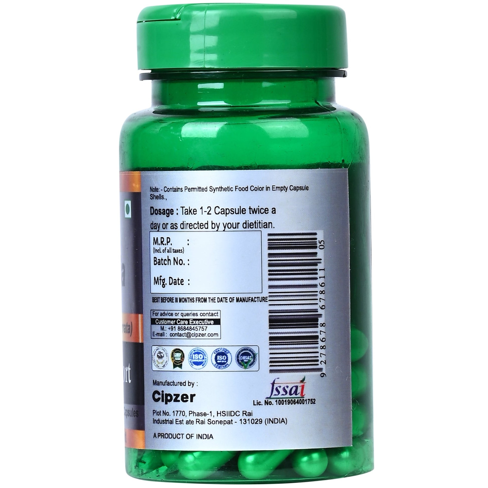 Cipzer Oxygain Q-10 Softgel Capsules 