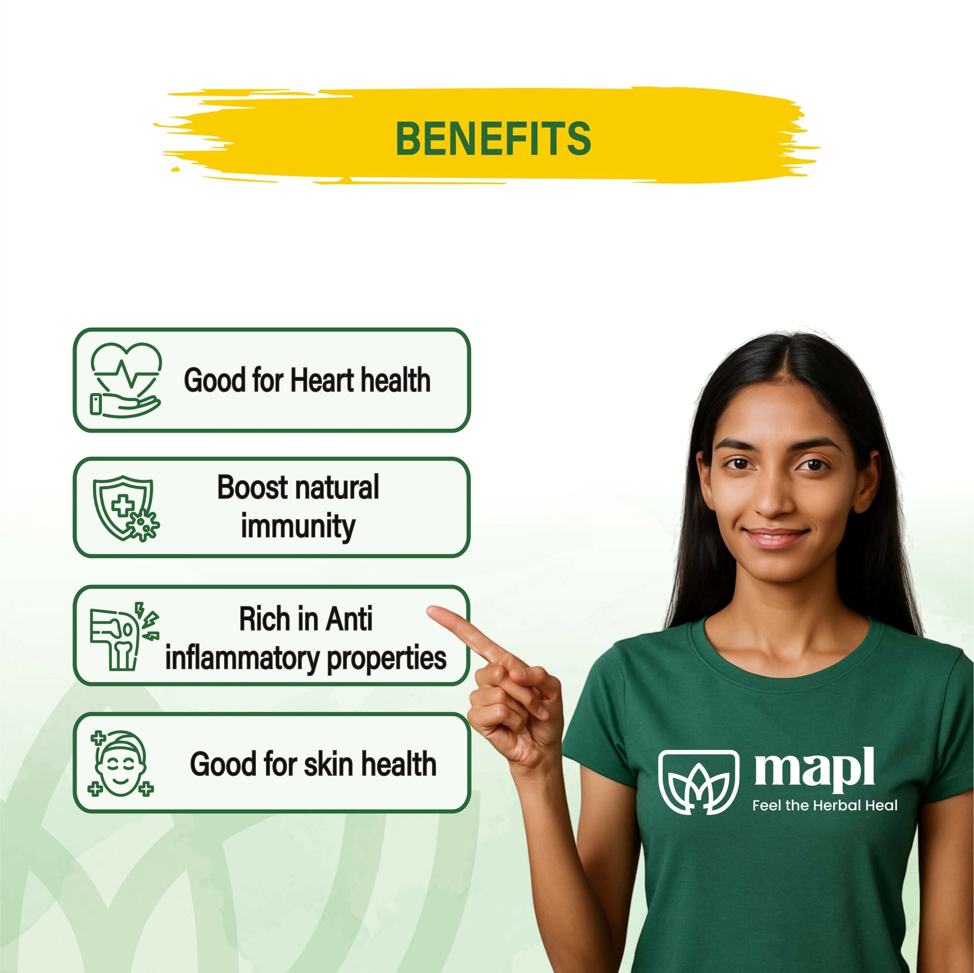 MAPL Cold-Pressed Turmeric & Balck Pepper Juice 
