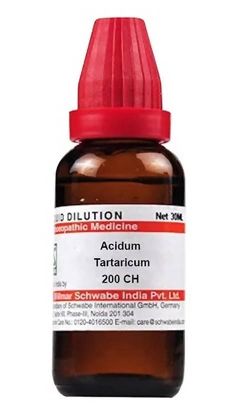 Dr. Willmar Schwabe India Acidum Tartaricum Dilution 